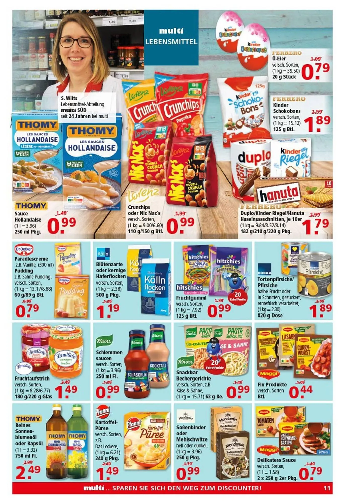 Multi Markt Prospekt von 14. April bis 19. April 2025 - Prospekt seite 11