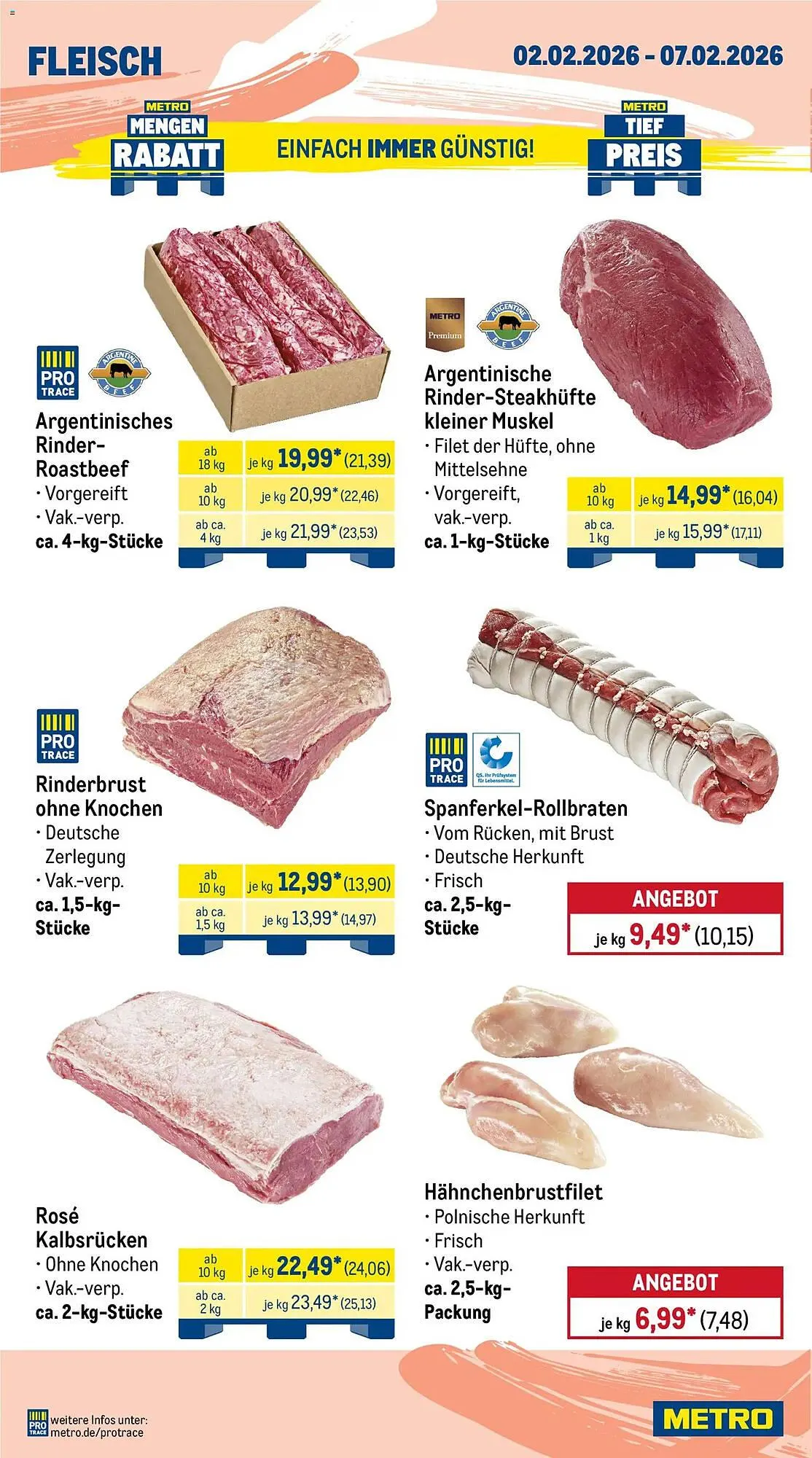 METRO Prospekt von 2. Februar bis 7. Februar 2026 - Prospekt seite 2