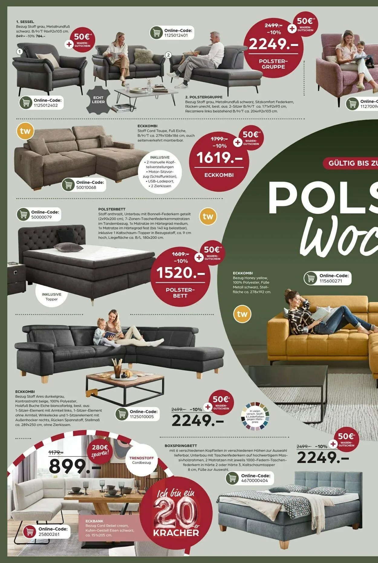 Möbel Buss Aktueller Prospekt von 5. November bis 19. November 2025 - Prospekt seite 2