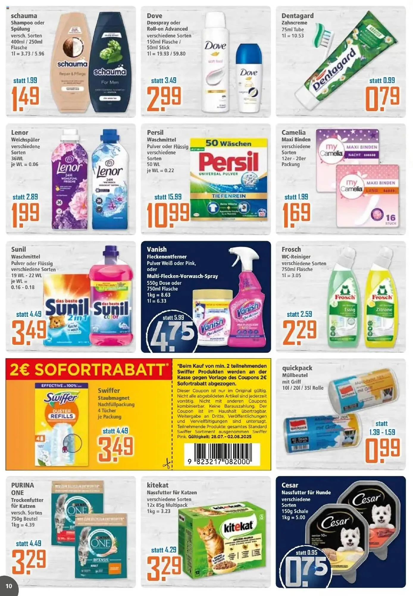 Klaas und Kock Prospekt von 28. Juli bis 2. August 2025 - Prospekt seite 10