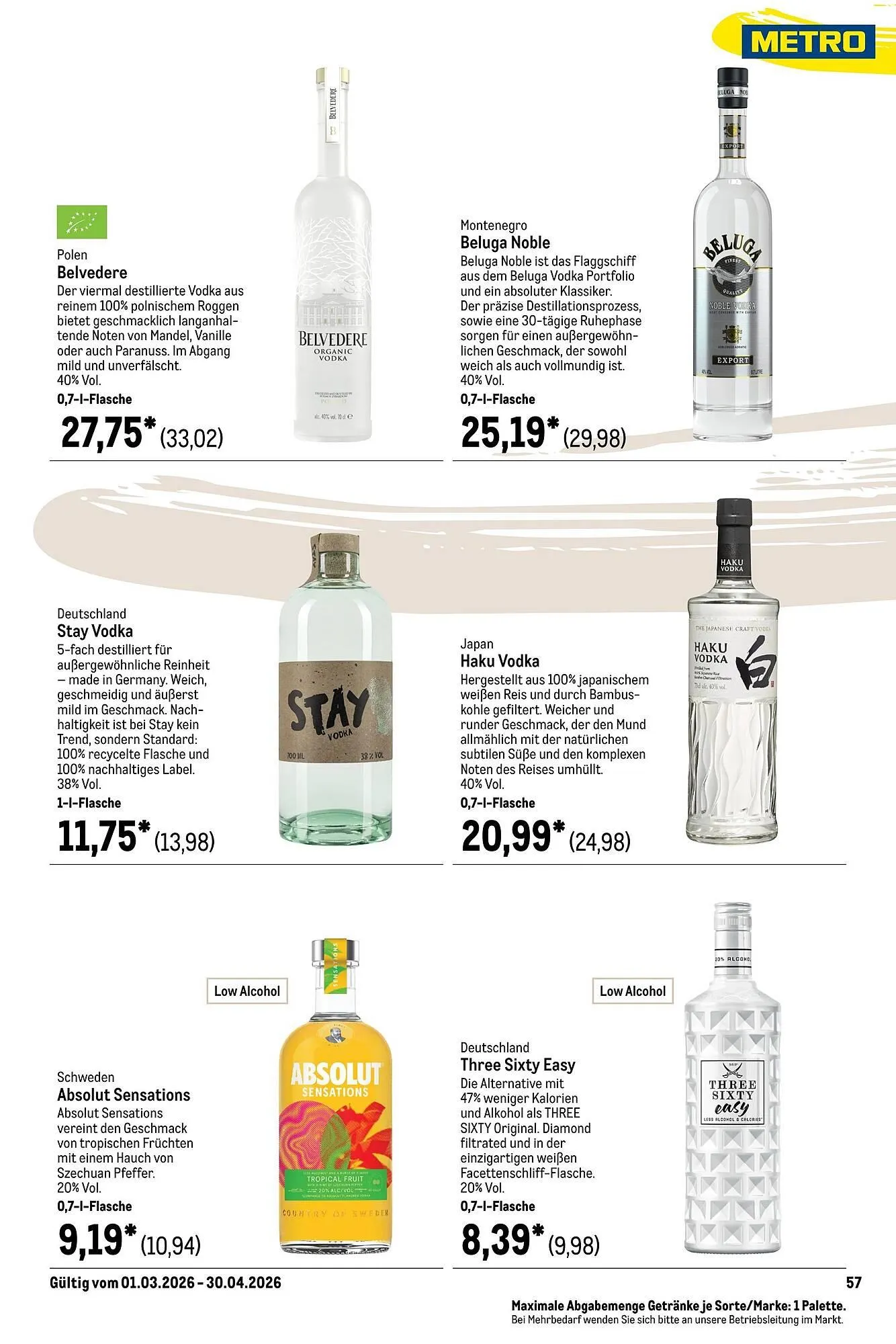 METRO Prospekt von 1. März bis 1. Mai 2026 - Prospekt seite 61