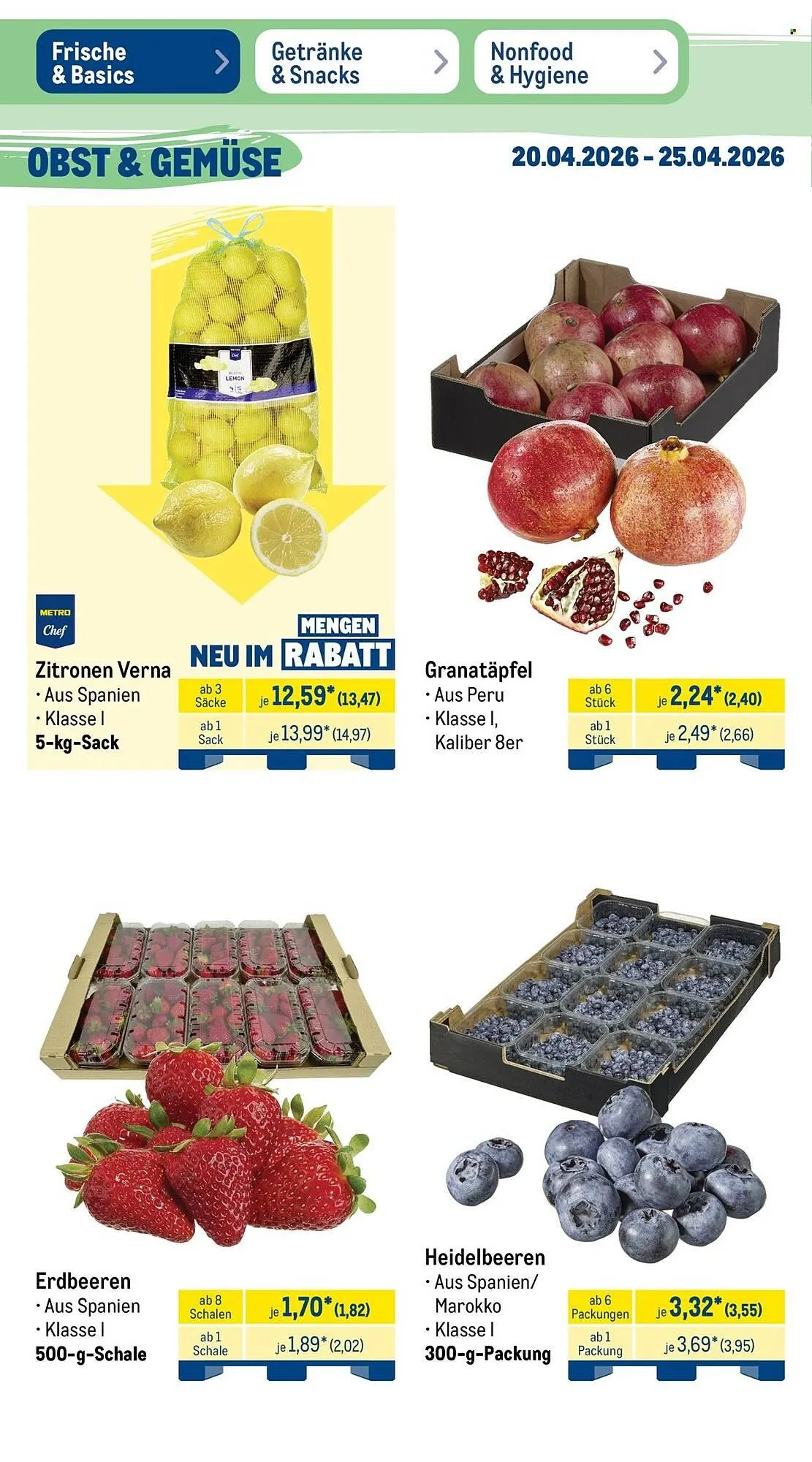 METRO Prospekt von 20. April bis 25. April 2026 - Prospekt seite 8