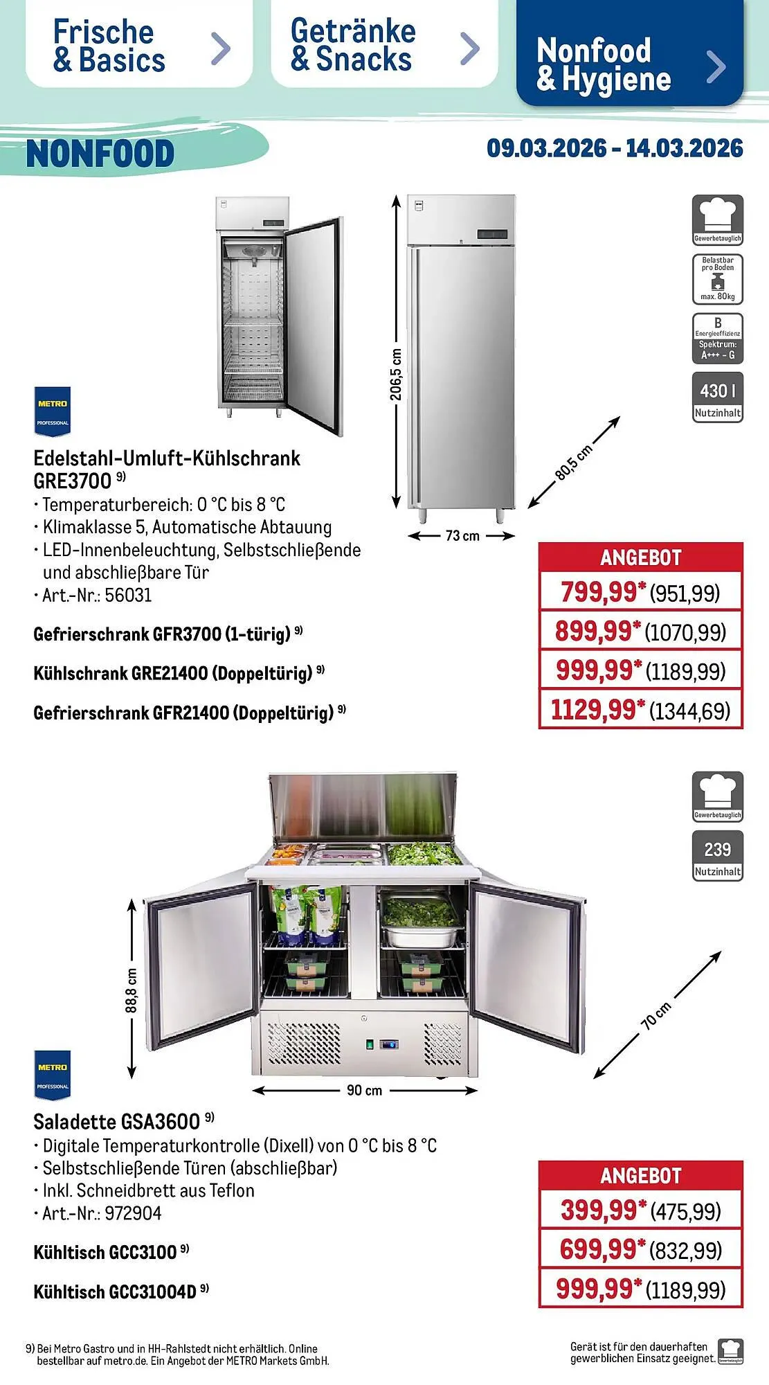 METRO Prospekt von 8. März bis 14. März 2026 - Prospekt seite 47