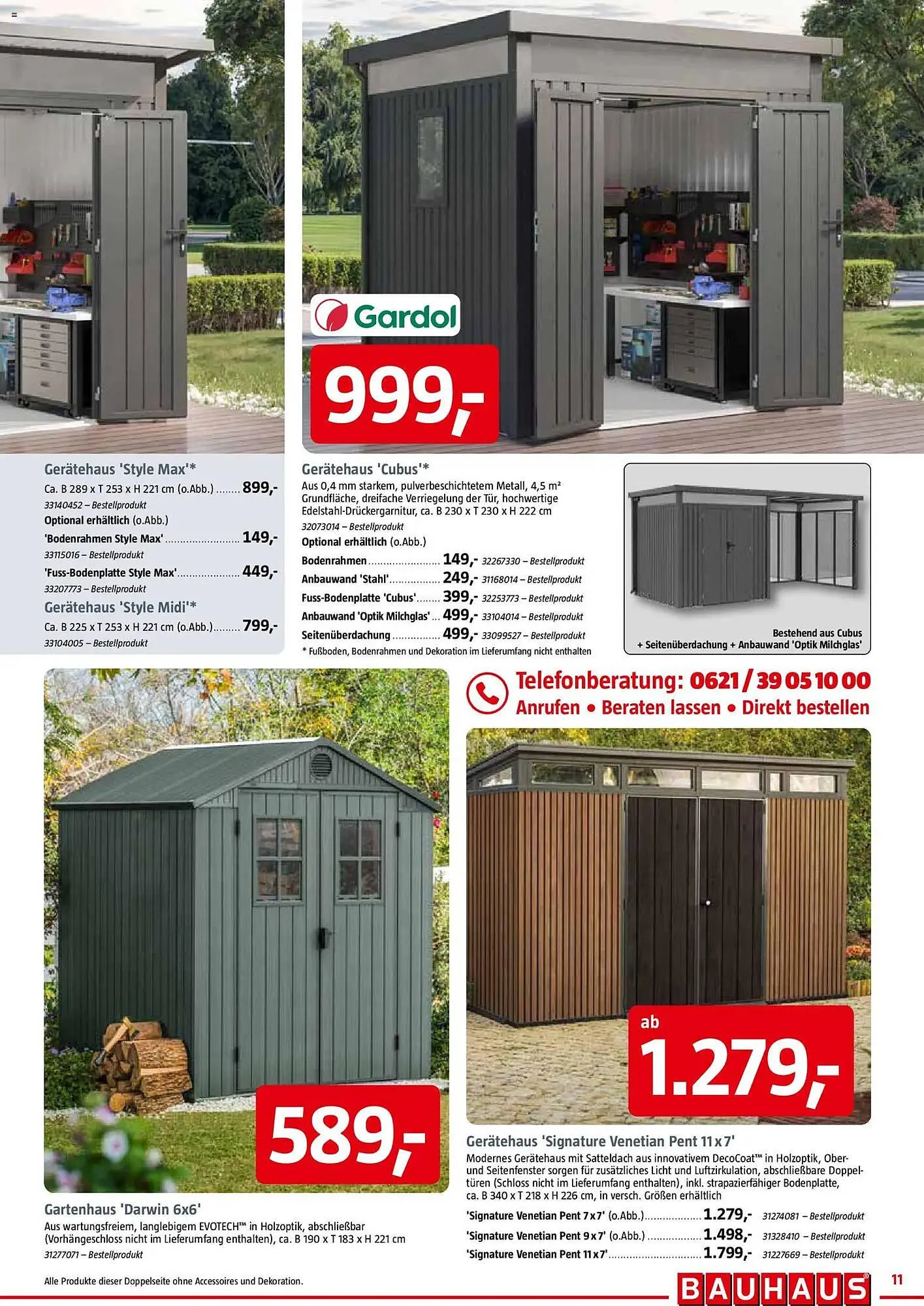 Bauhaus Prospekt von 28. März bis 11. April 2026 - Prospekt seite 11