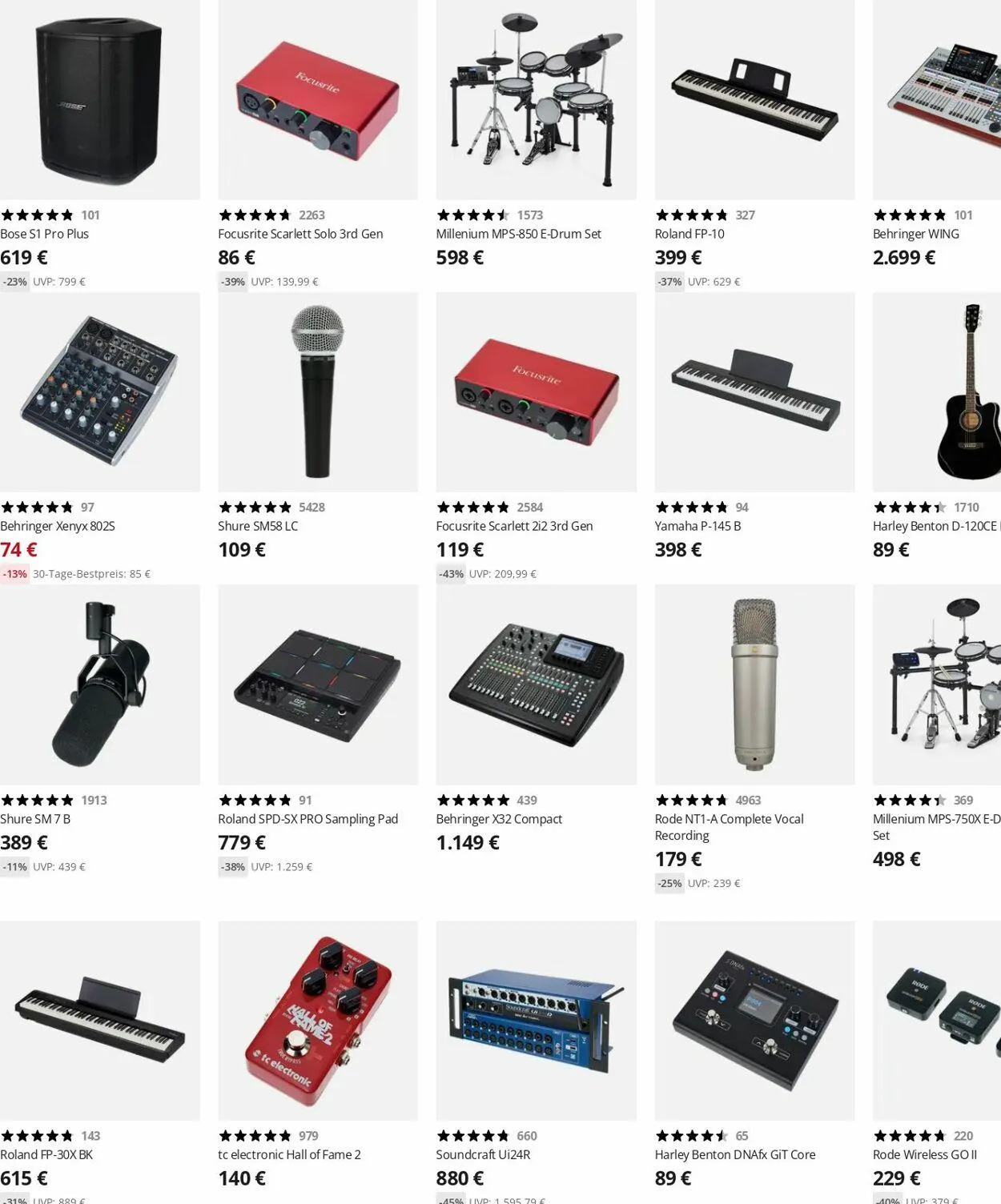 Thomann Aktueller Prospekt von 31. März bis 9. April 2025 - Prospekt seite 5