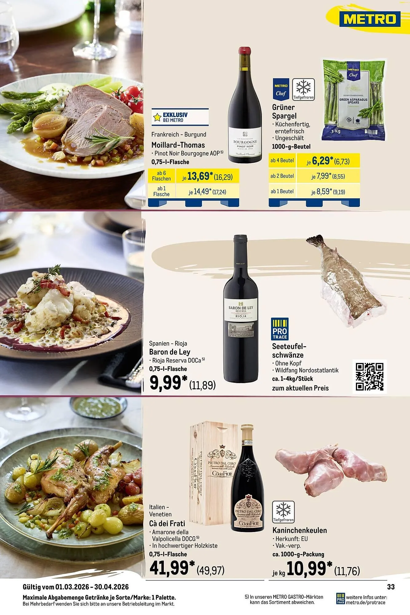 METRO Prospekt von 1. März bis 1. Mai 2026 - Prospekt seite 33