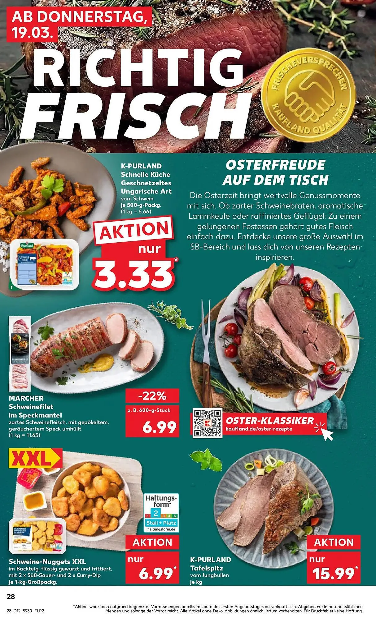 Kaufland Prospekt von 15. März bis 18. März 2026 - Prospekt seite 40