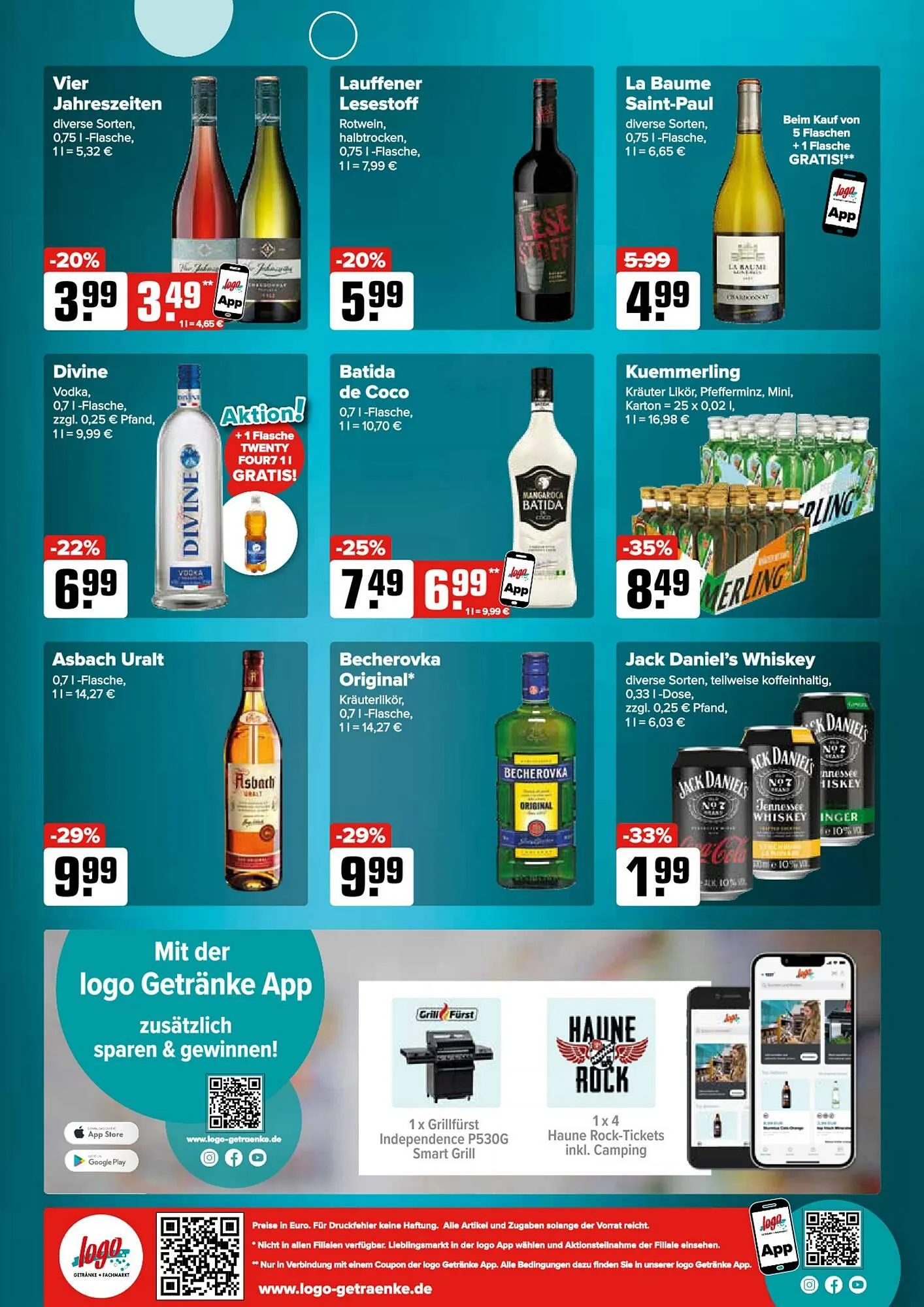 Logo Getränkemarkt Prospekt von 30. Juni bis 5. Juli 2025 - Prospekt seite 4