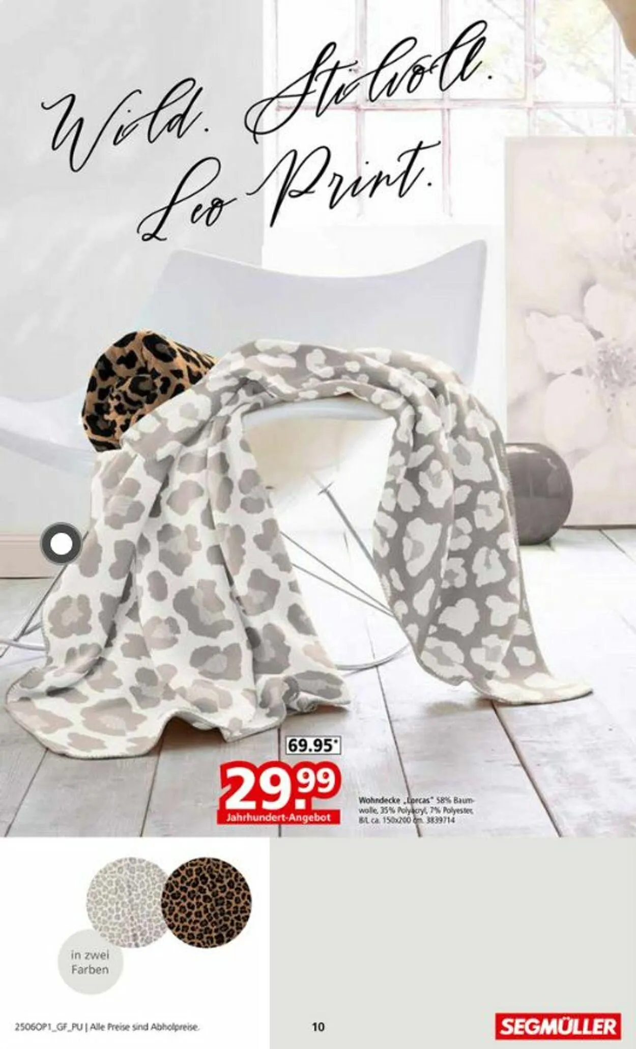 SEGMÜLLER von 31. Mai bis 30. August 2025 - Prospekt seite 10