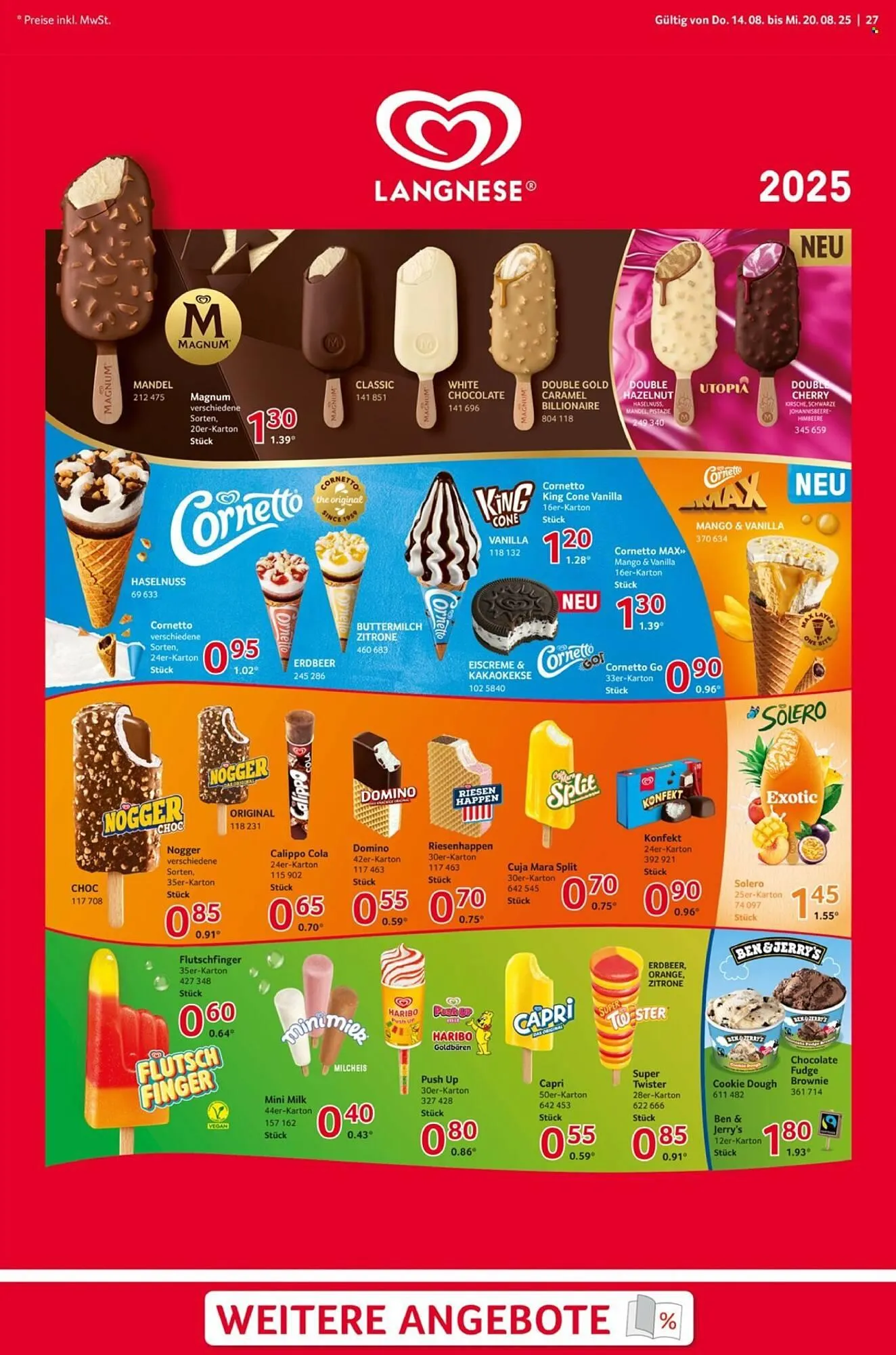 Selgros Prospekt von 14. August bis 20. August 2025 - Prospekt seite 27