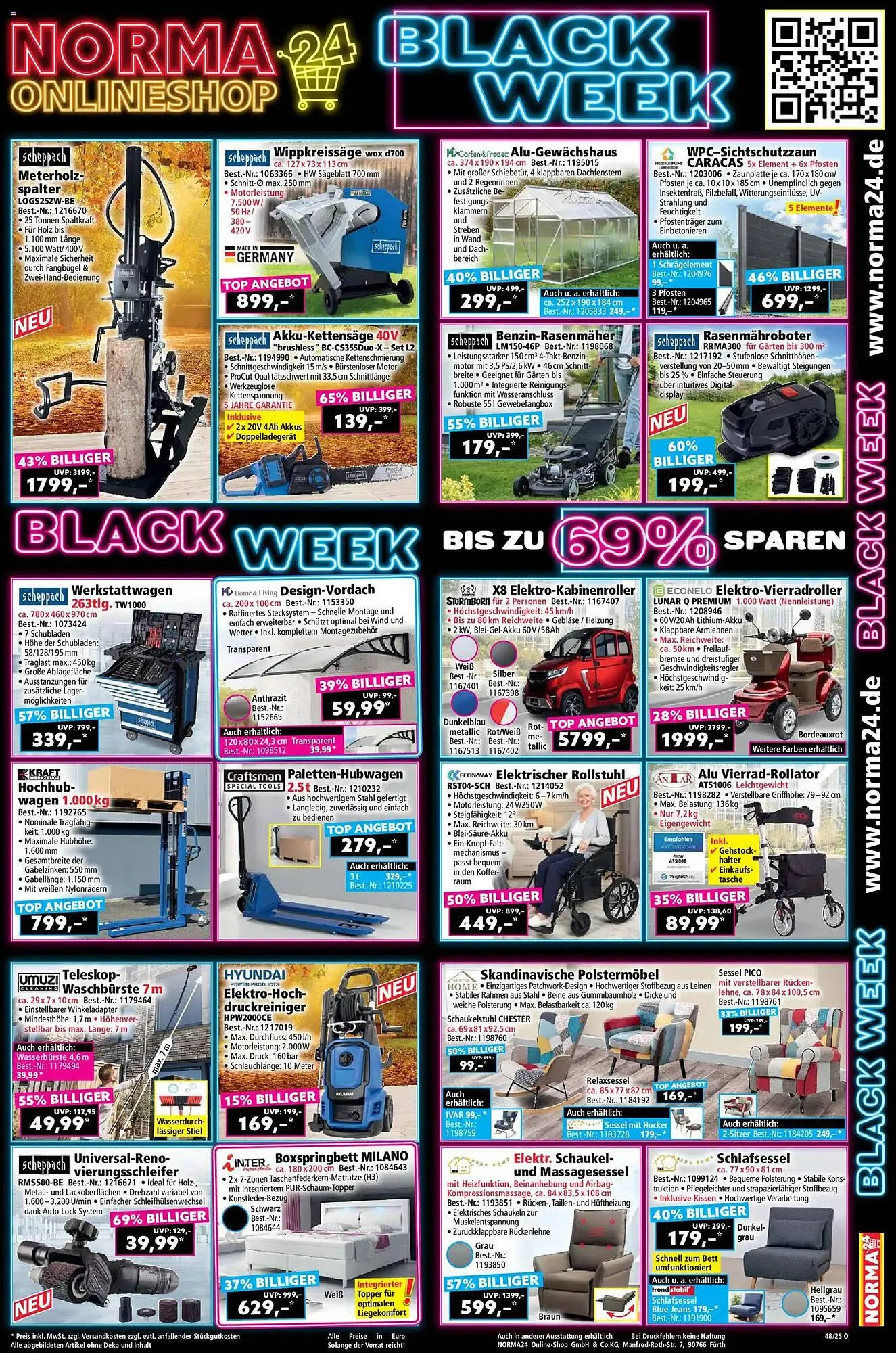 Norma Prospekt von 24. November bis 30. November 2025 - Prospekt seite 1