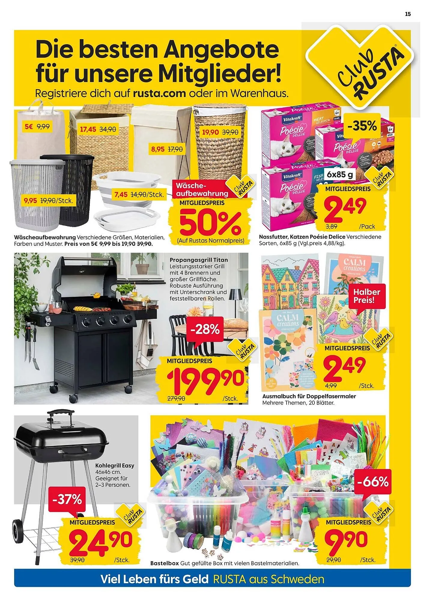 Rusta Prospekt von 28. März bis 3. April 2026 - Prospekt seite 15