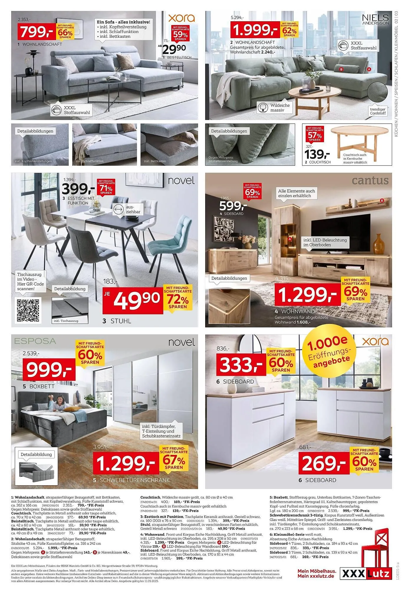 XXXLutz Prospekt von 28. April bis 4. Mai 2025 - Prospekt seite 3