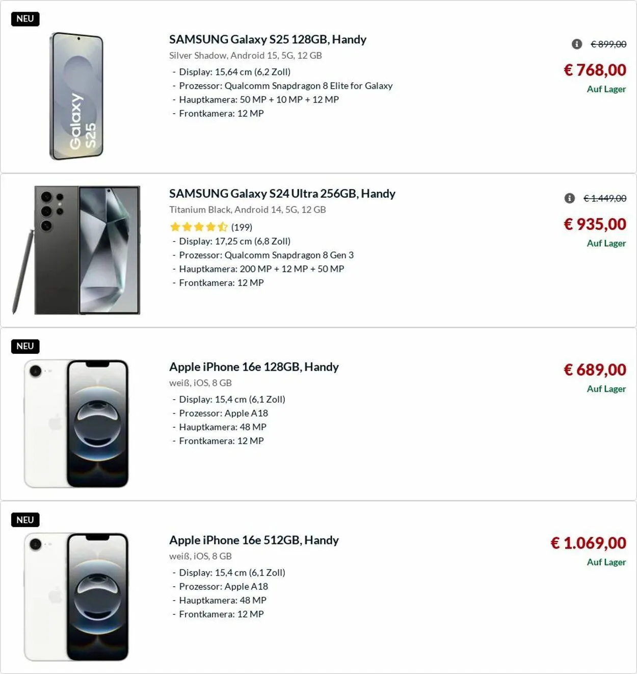 Alternate von 24. März bis 2. April 2025 - Prospekt seite 102