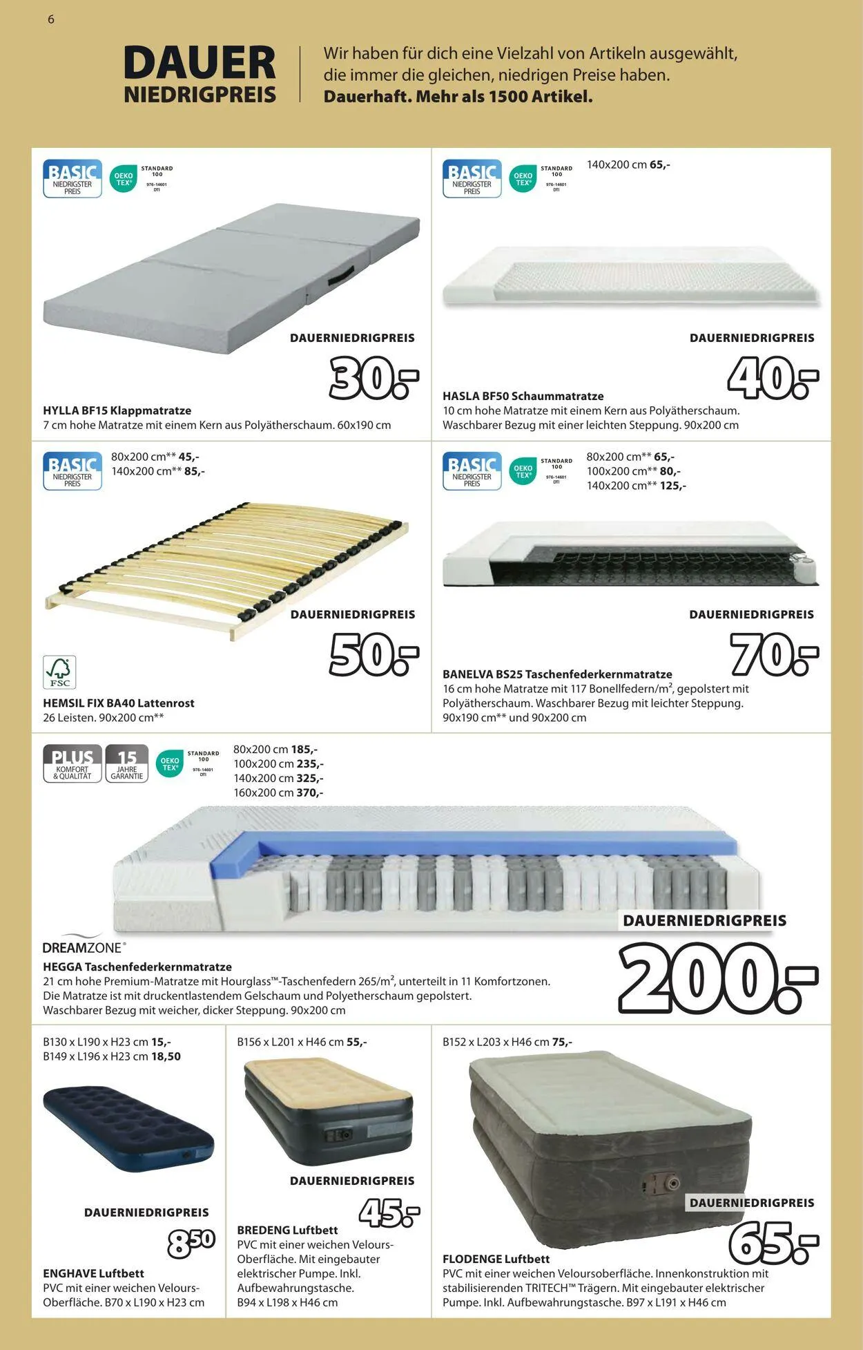 JYSK von 25. August bis 1. September 2025 - Prospekt seite 7