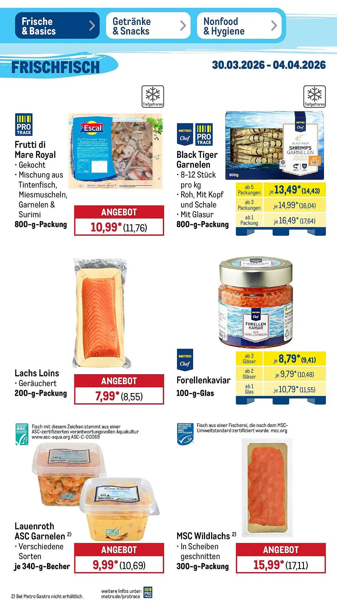 METRO Prospekt von 29. März bis 4. April 2026 - Prospekt seite 8