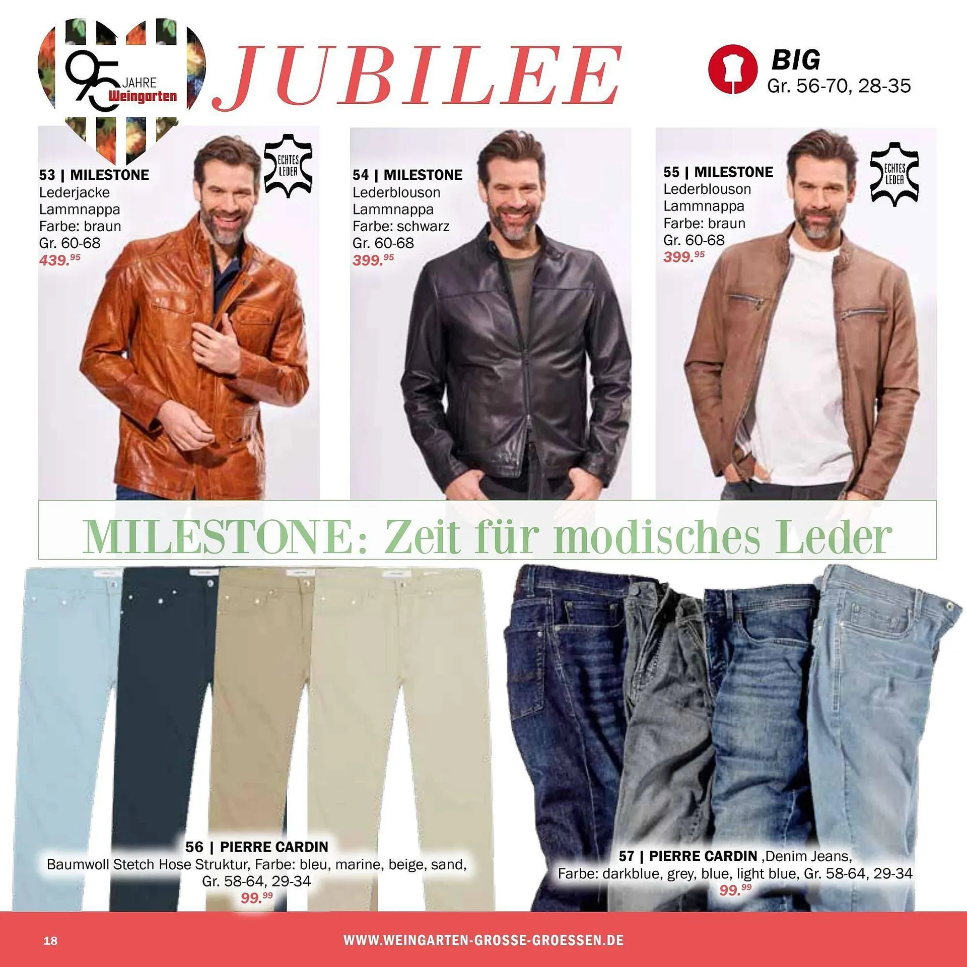 Modehaus Weingarten Prospekt von 19. Februar bis 1. März 2025 - Prospekt seite 18