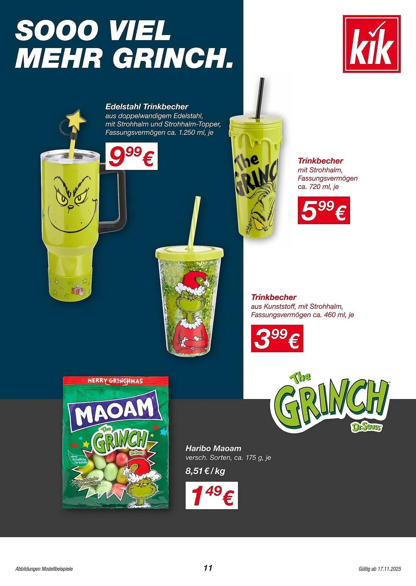 KiK Prospekt von 14. November bis 28. November 2025 - Prospekt seite 11