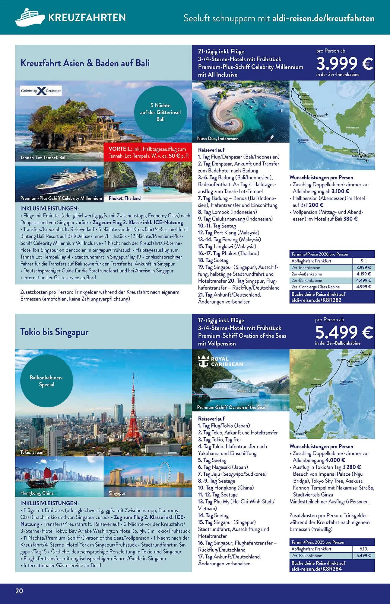 Aldi Süd Prospekt von 1. April bis 30. April 2025 - Prospekt seite 20