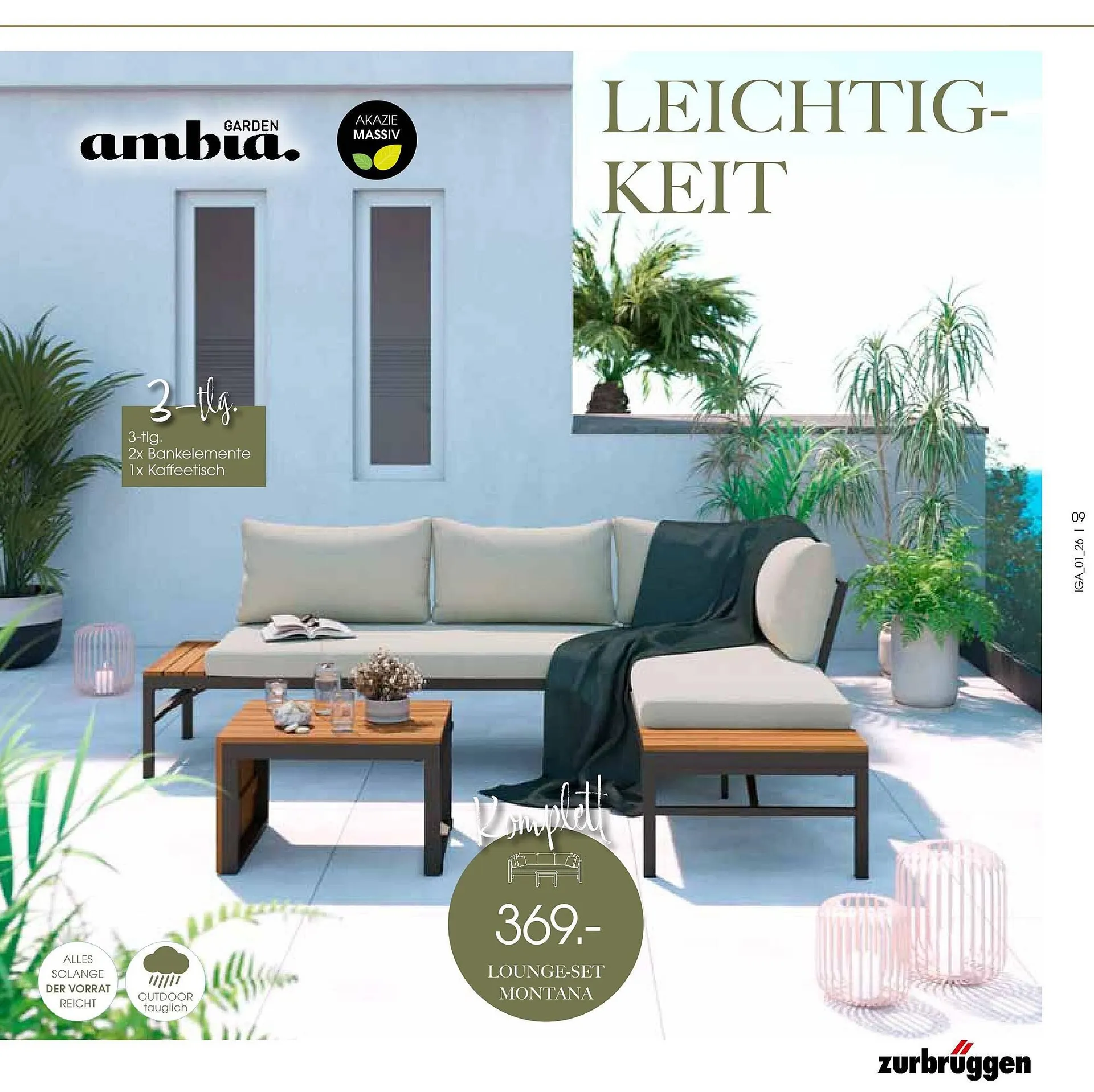 Zurbrüggen Prospekt von 17. März bis 31. August 2026 - Prospekt seite 9