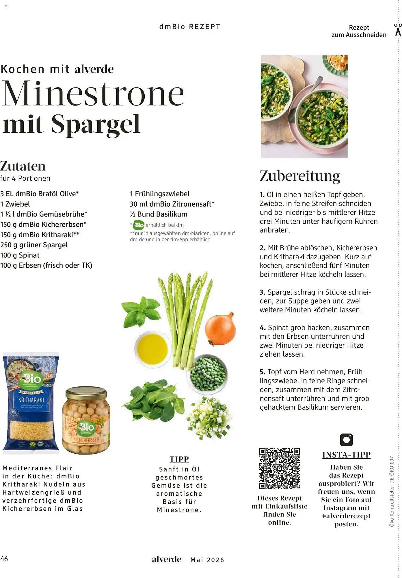 Dm drogerie Magazin von 1. Mai bis 31. Mai 2026 - Prospekt seite 46