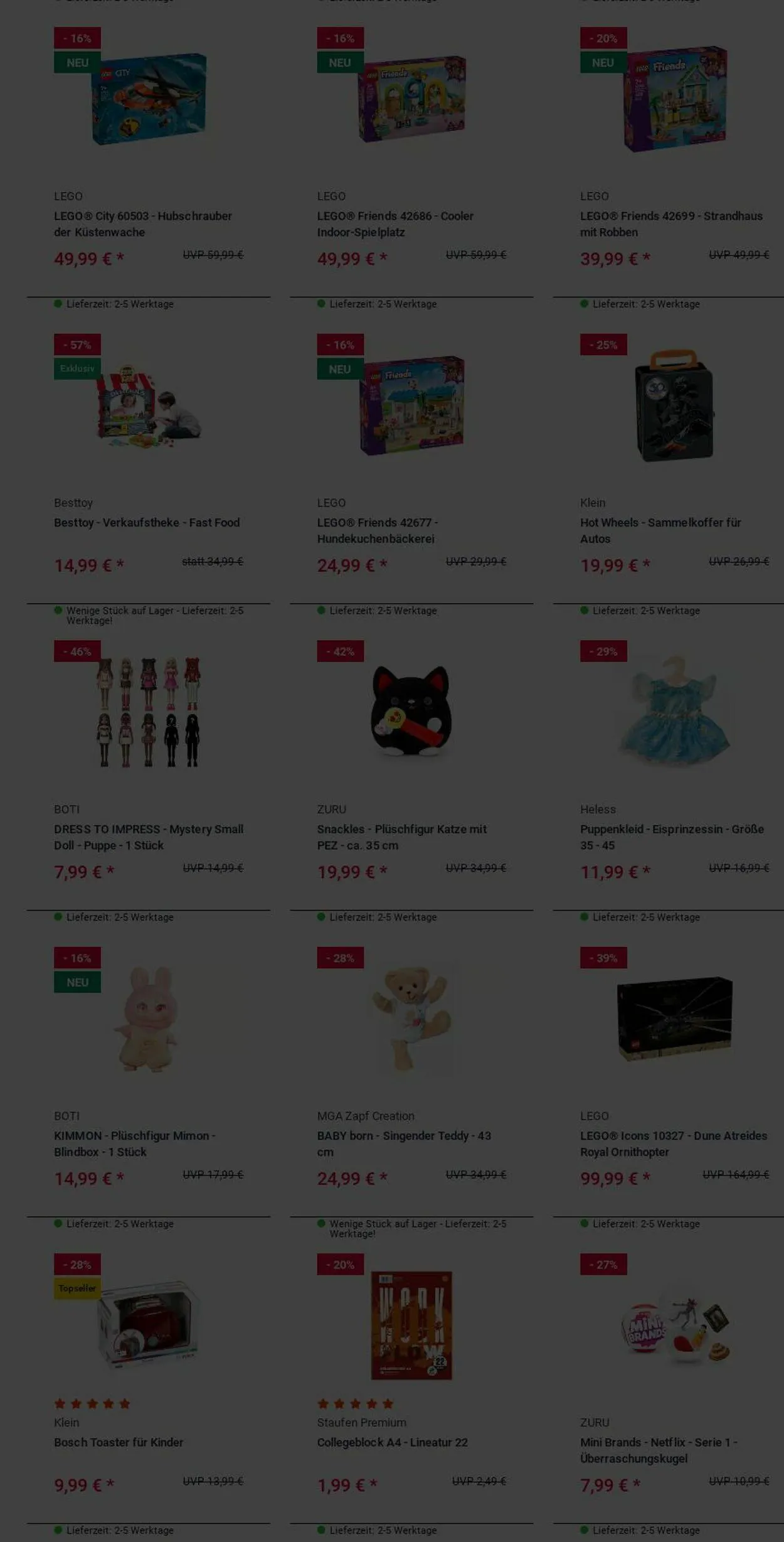 Rofu Kinderland von 5. Januar bis 14. Januar 2026 - Prospekt seite 38