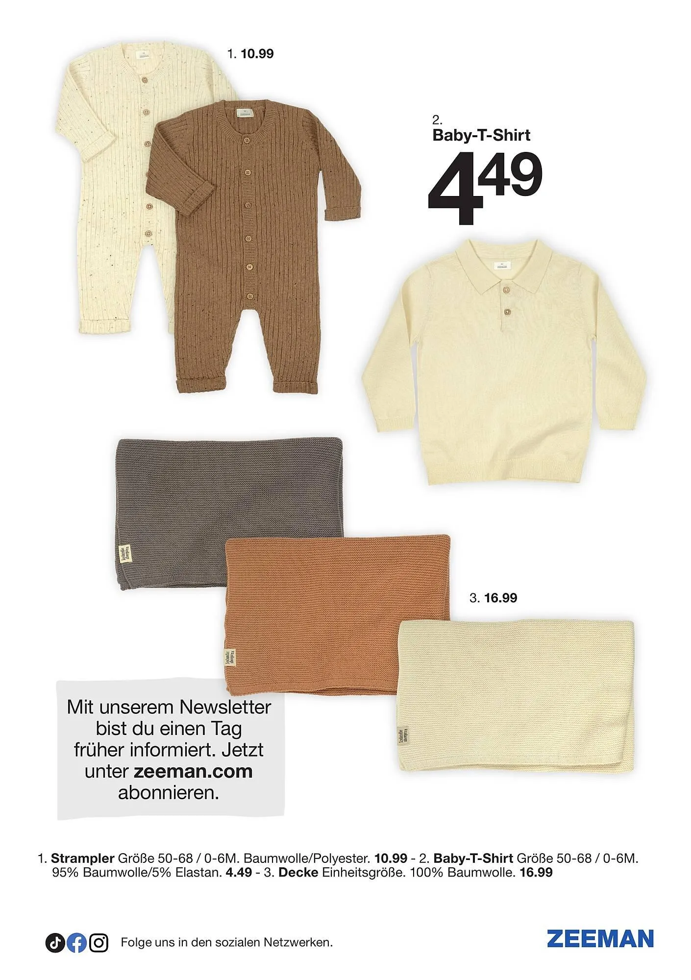 Zeeman Prospekt von 11. Oktober bis 24. Oktober 2025 - Flugblätt seite  13