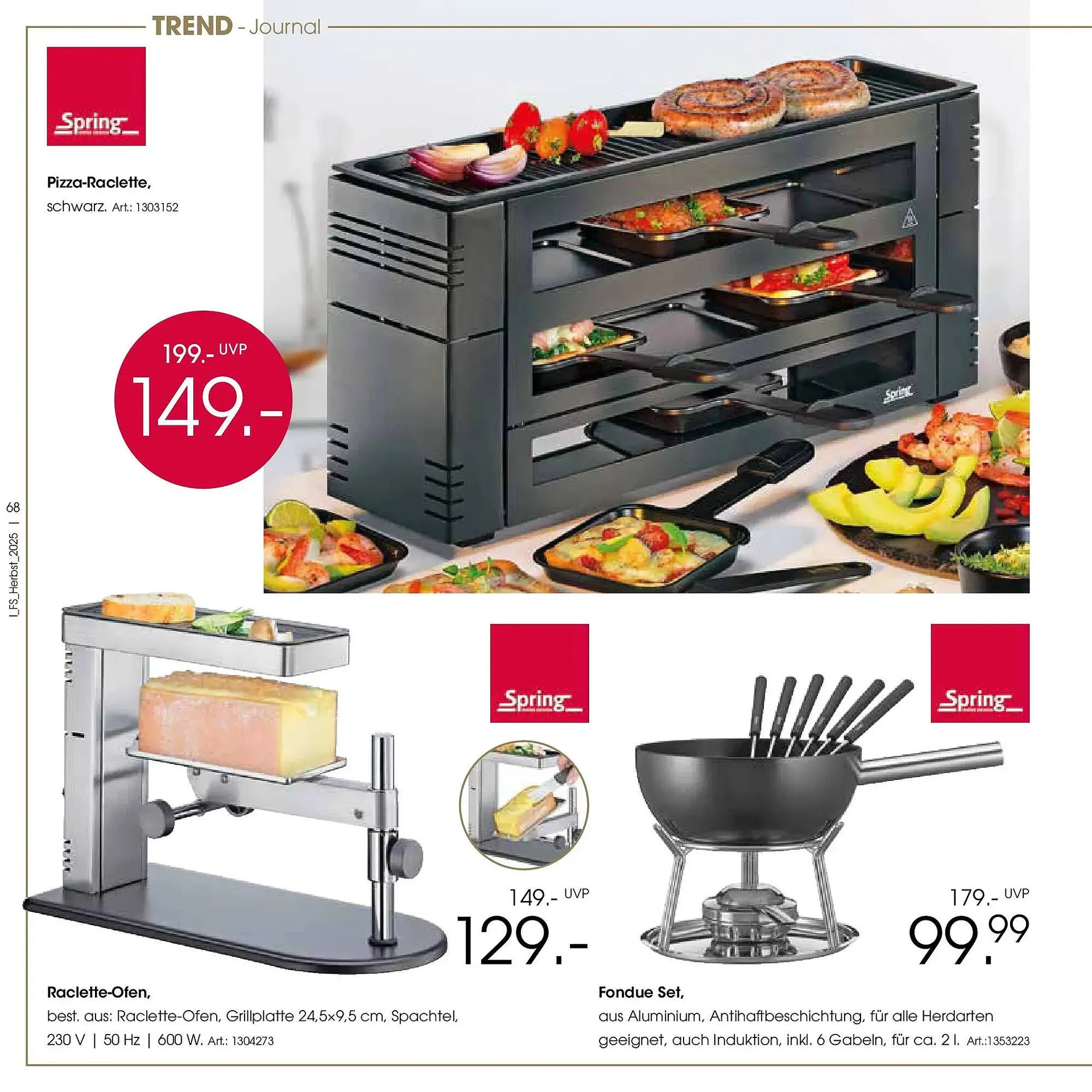 Zurbrüggen Prospekt von 19. Oktober bis 31. Januar 2026 - Prospekt seite 68