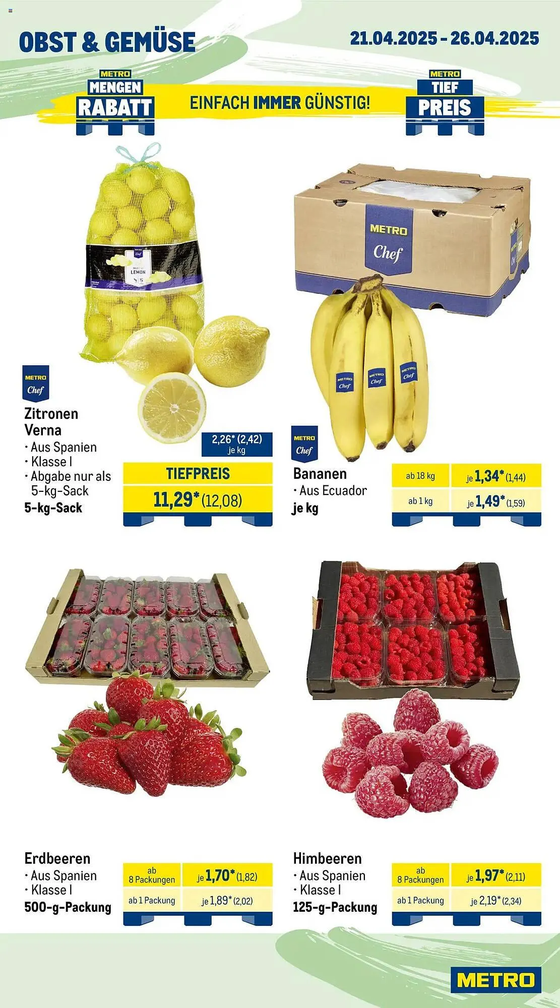 METRO Prospekt von 21. April bis 26. April 2025 - Prospekt seite 7