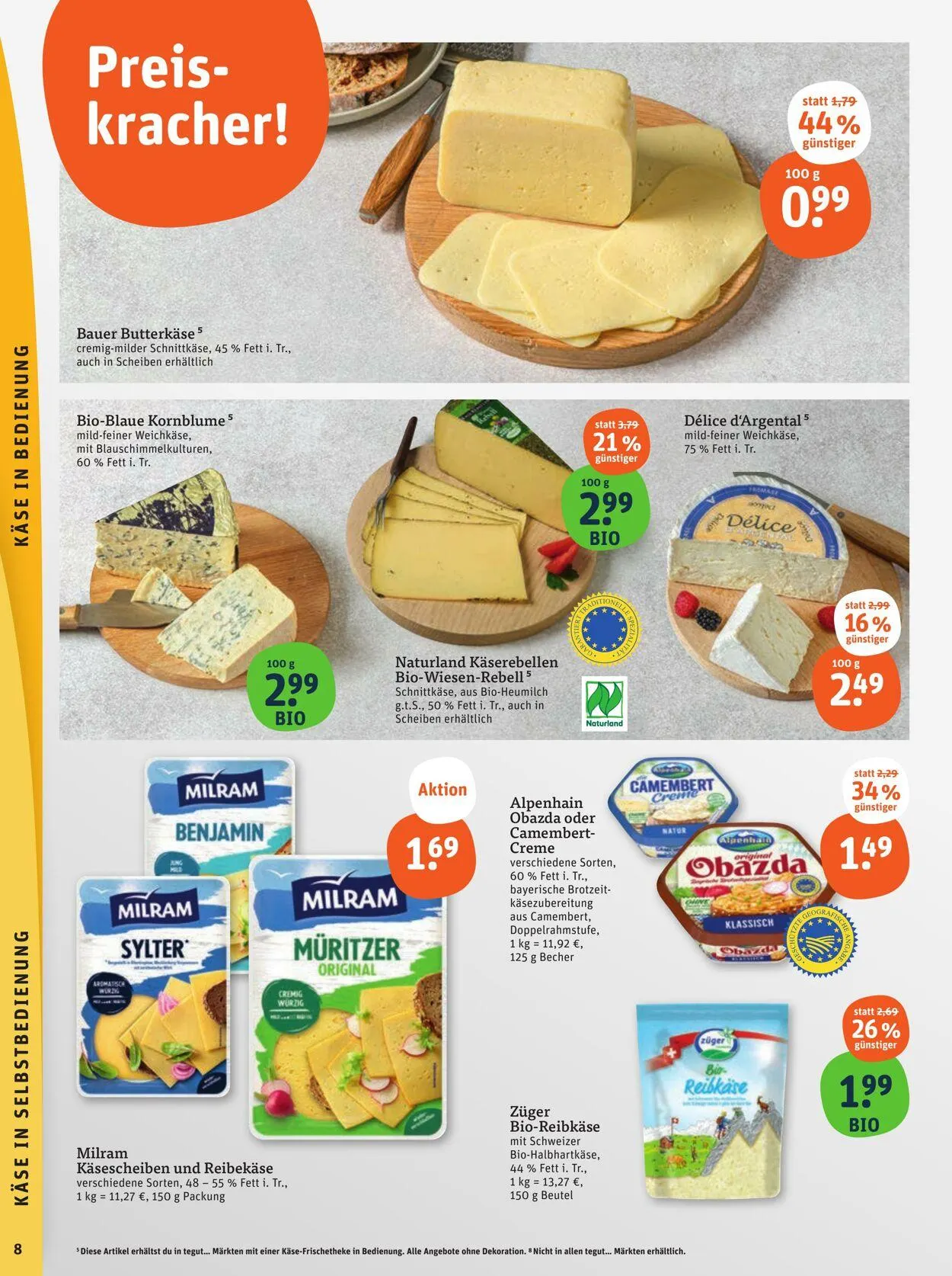 Tegut Aktueller Prospekt von 21. Juli bis 27. Juli 2025 - Prospekt seite 10