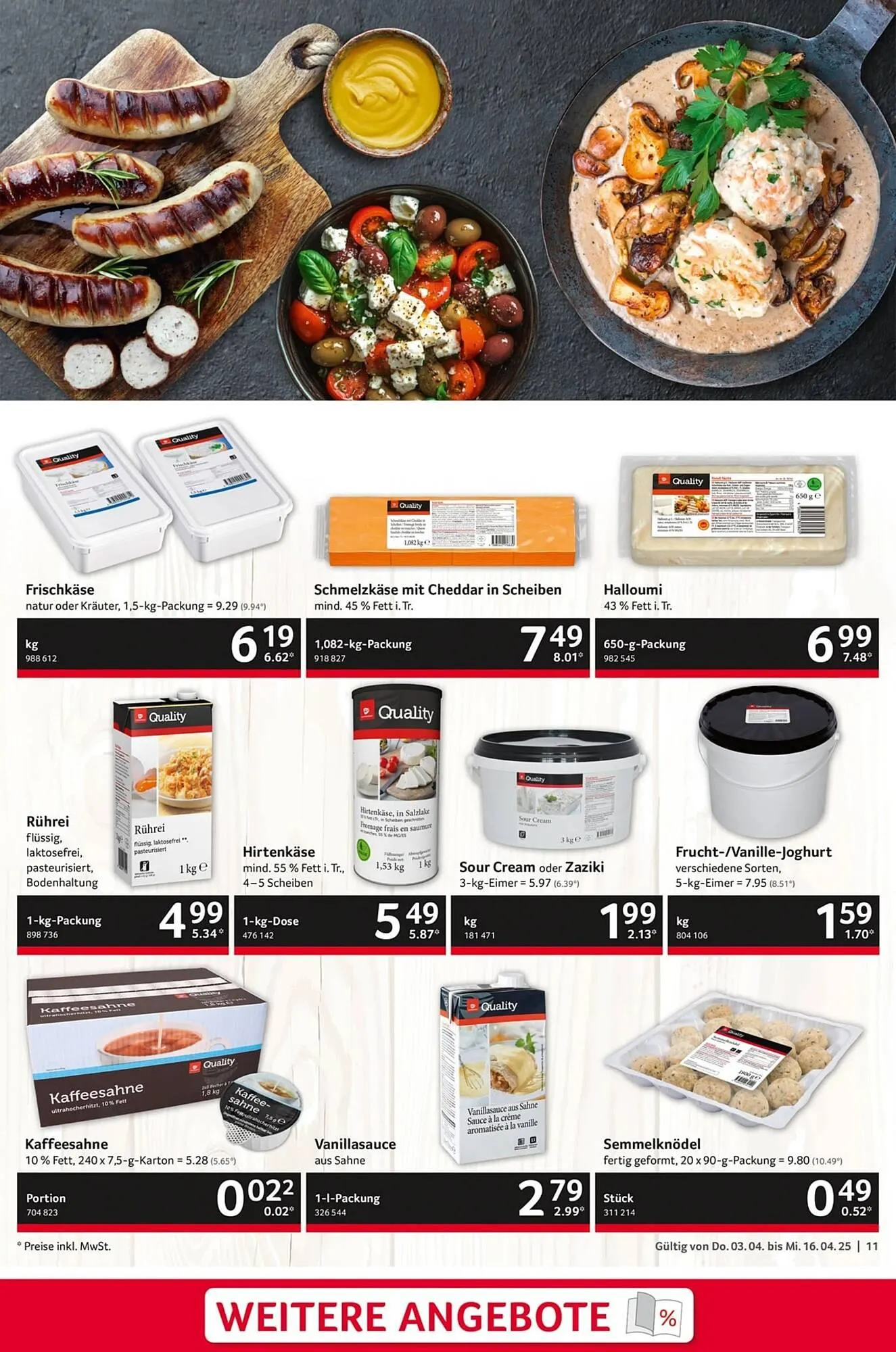 Selgros Prospekt von 3. April bis 16. April 2025 - Prospekt seite 11