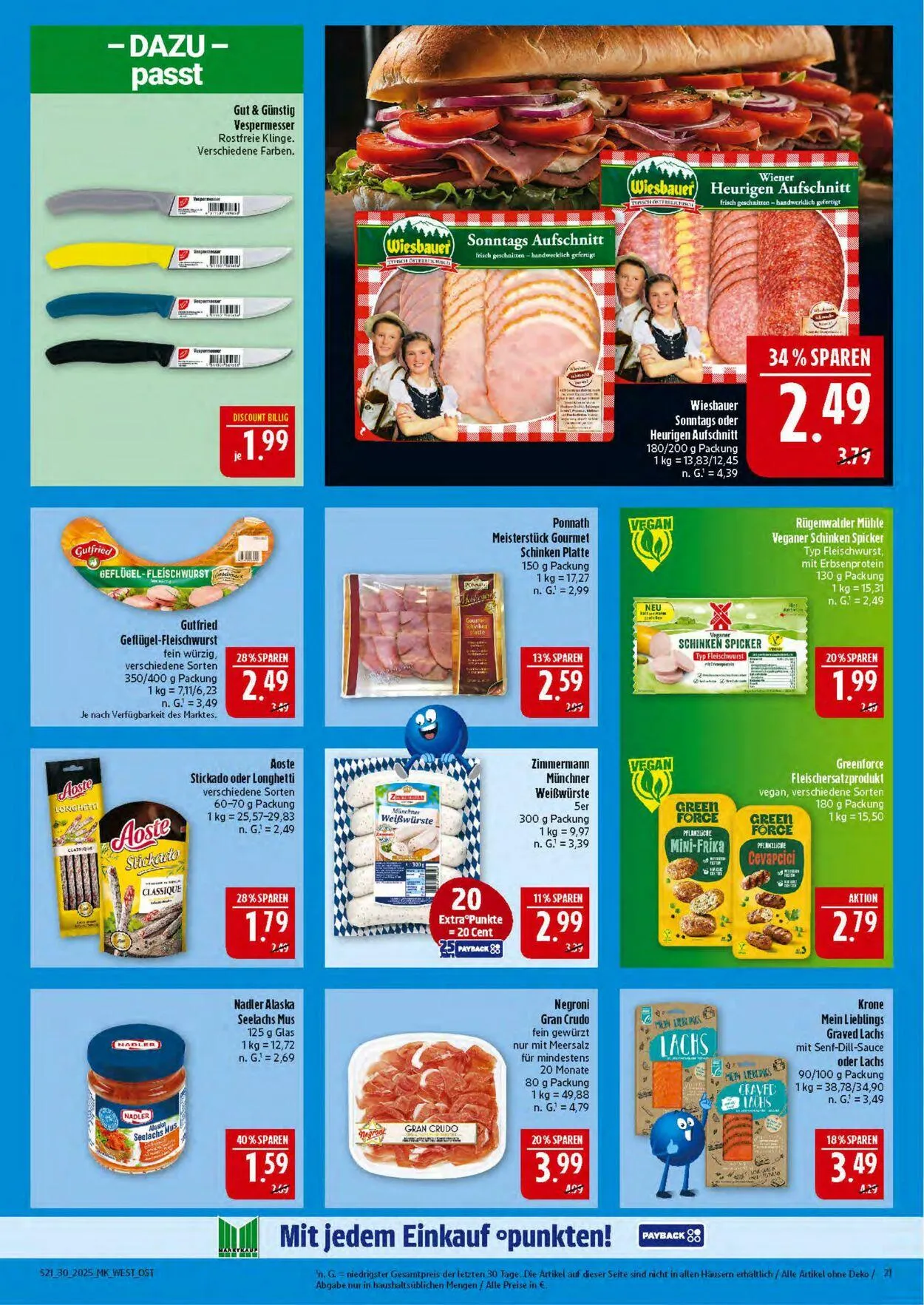 Marktkauf - Nürnberg-Thon Aktueller Prospekt von 21. Juli bis 26. Juli 2025 - Prospekt seite 21