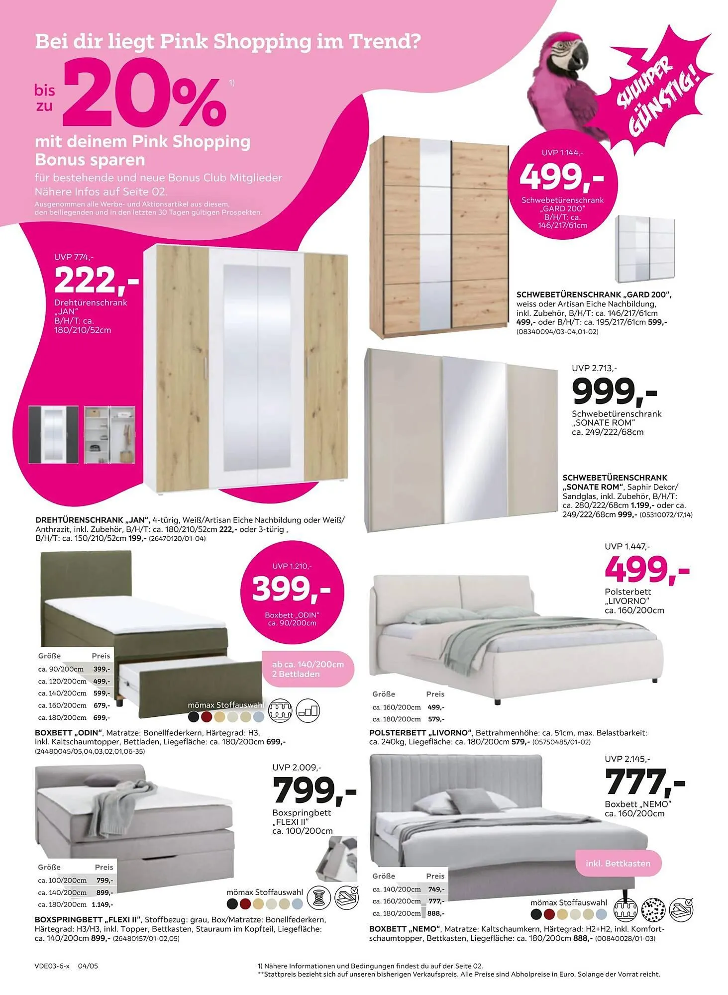 Mömax Prospekt von 16. März bis 23. März 2026 - Prospekt seite 4