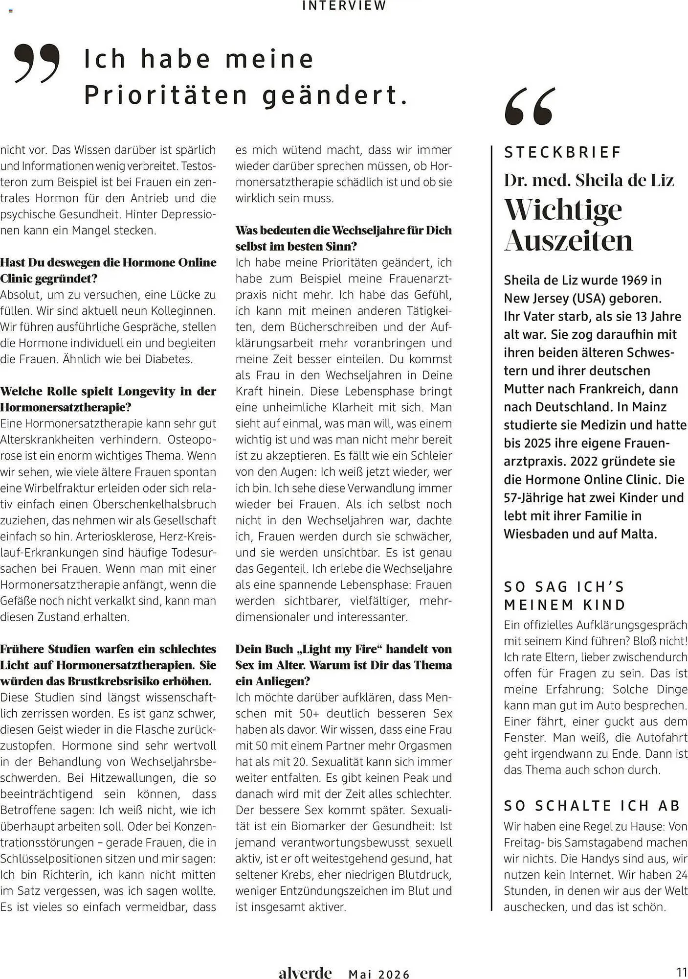 Dm drogerie Magazin von 1. Mai bis 31. Mai 2026 - Prospekt seite 11