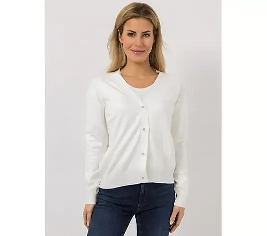 DAWID by Dawid Tomaszewski Cardigan, Langarm V-Ausschnitt leger weit