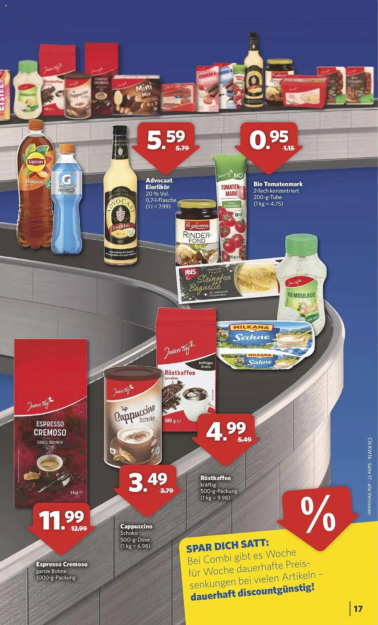 Combi Prospekt von 13. April bis 18. April 2026 - Prospekt seite 17