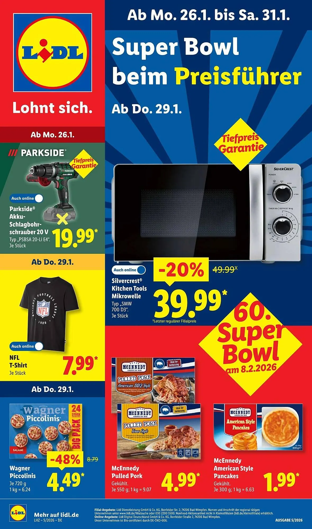 Lidl Prospekt von 26. Januar bis 1. Februar 2026 - Prospekt seite 5