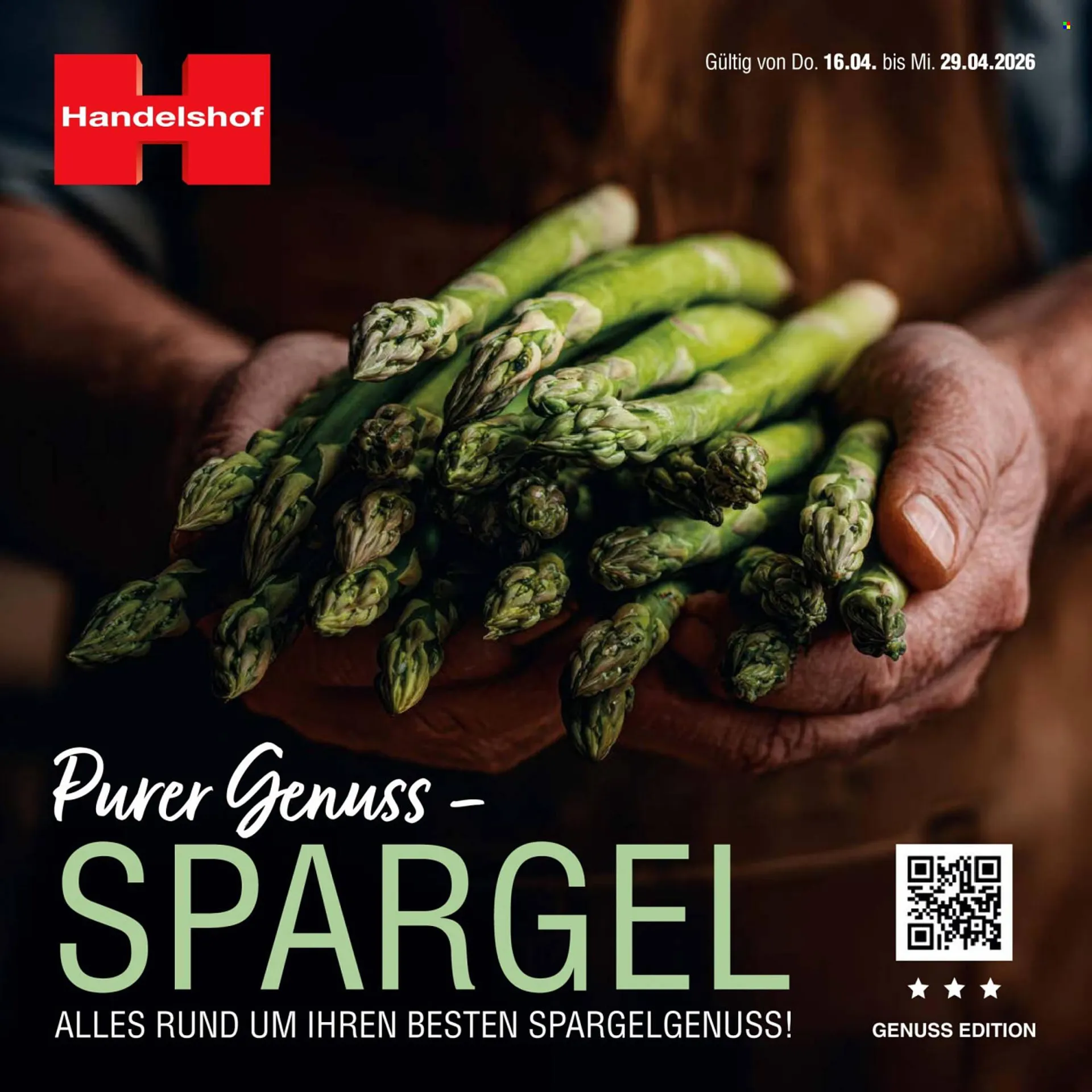 Handelshof Prospekt von 16. April bis 29. April 2026 - Prospekt seite 1