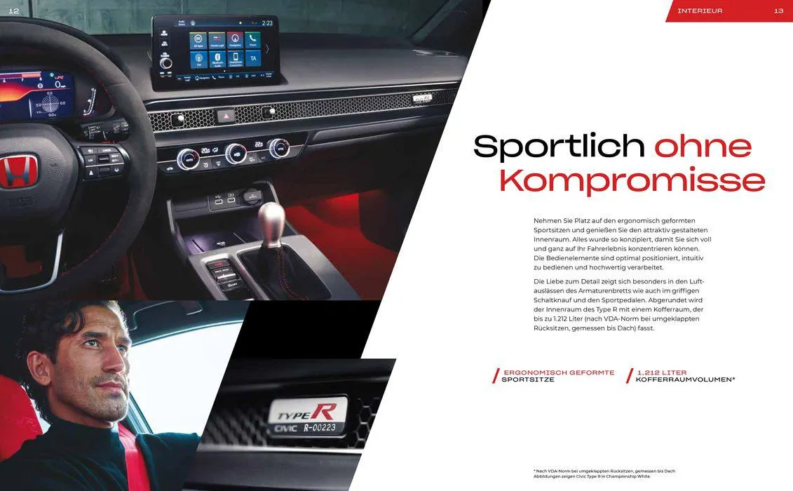 Honda CIVIC TYPE R BROSCHÜRE von 11. April bis 11. April 2025 - Prospekt seite 7