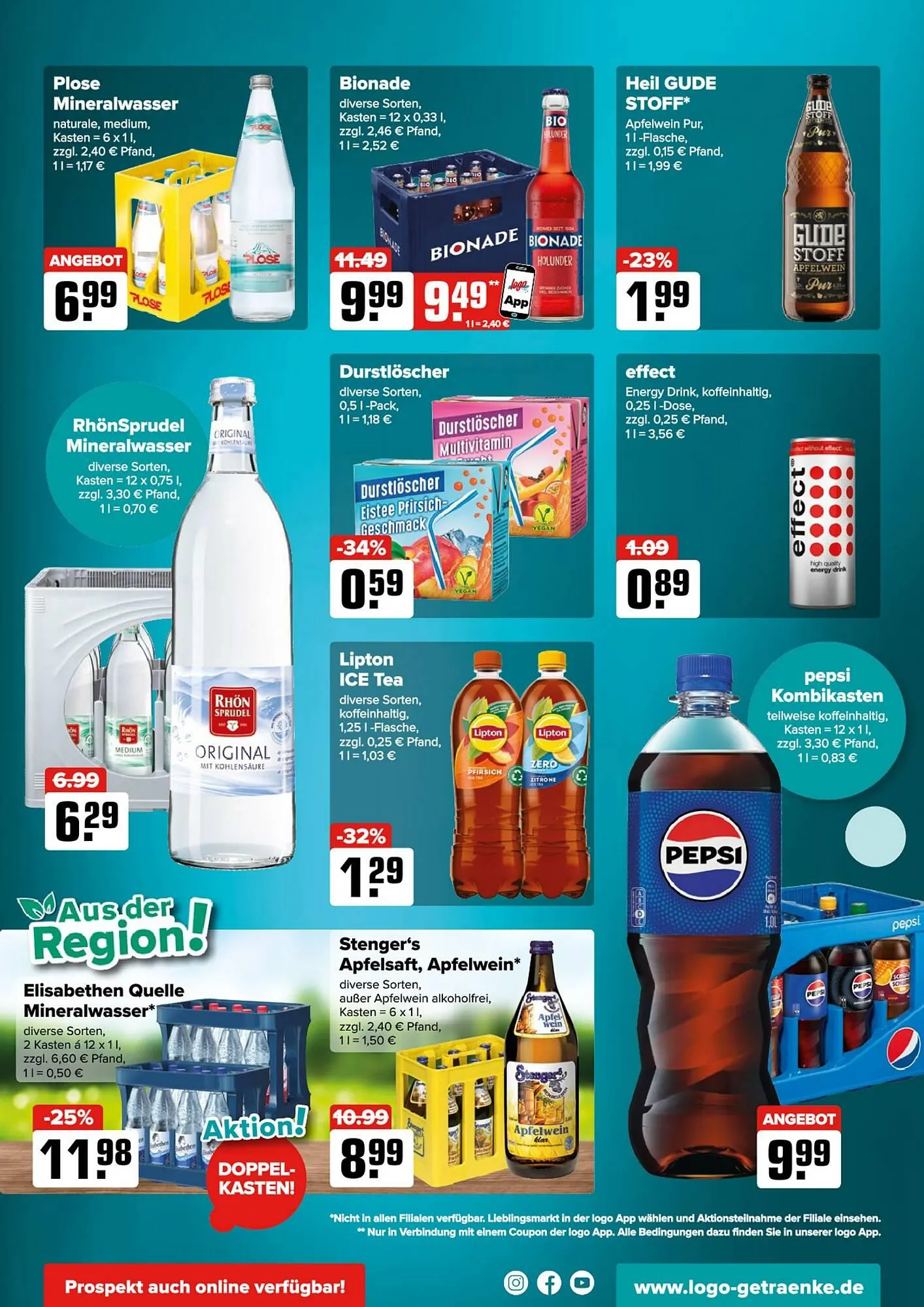 Logo Getränkemarkt Prospekt von 16. Juni bis 21. Juni 2025 - Prospekt seite 3