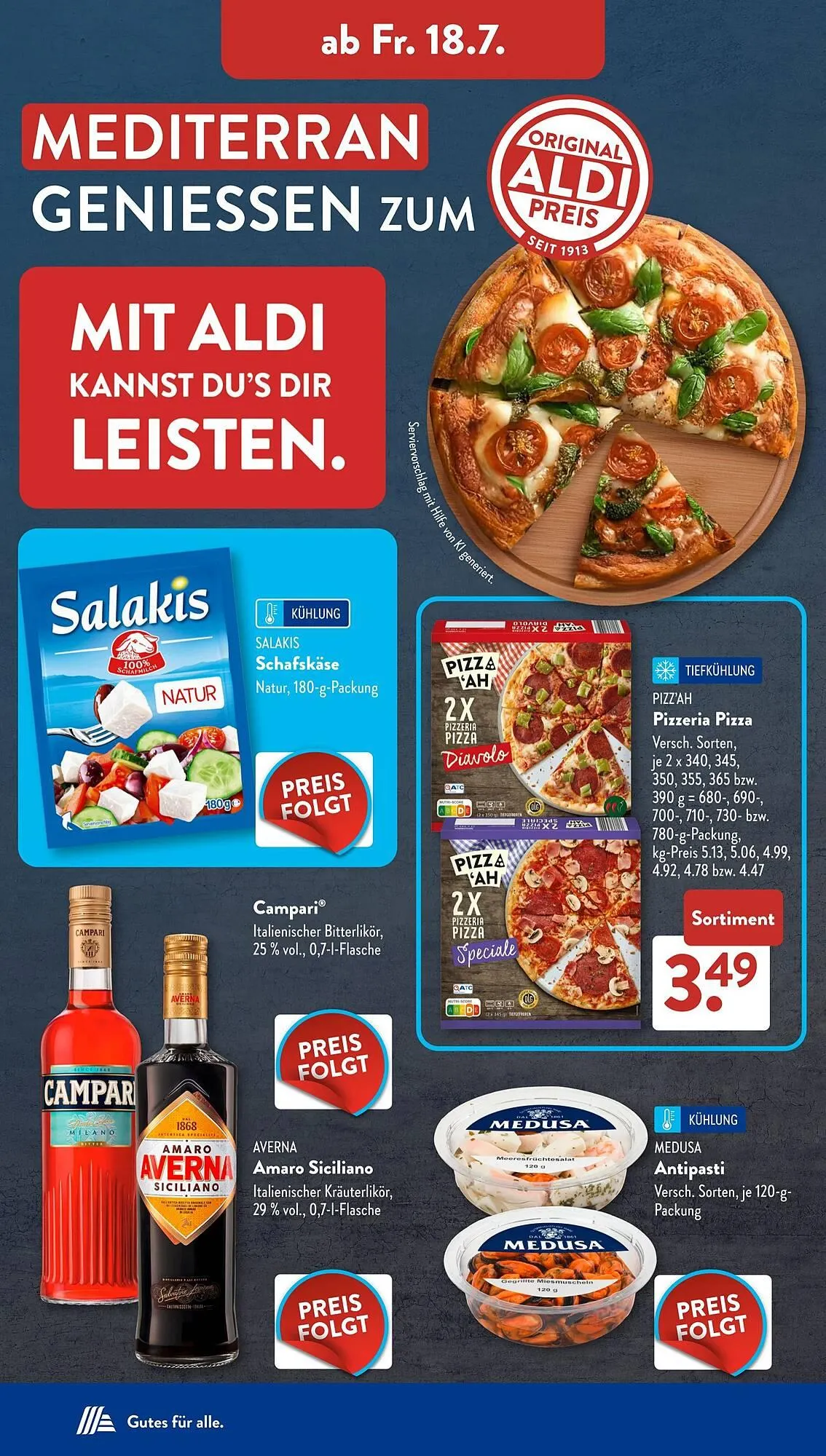 Aldi Süd Prospekt von 14. Juli bis 20. Juli 2025 - Prospekt seite 18