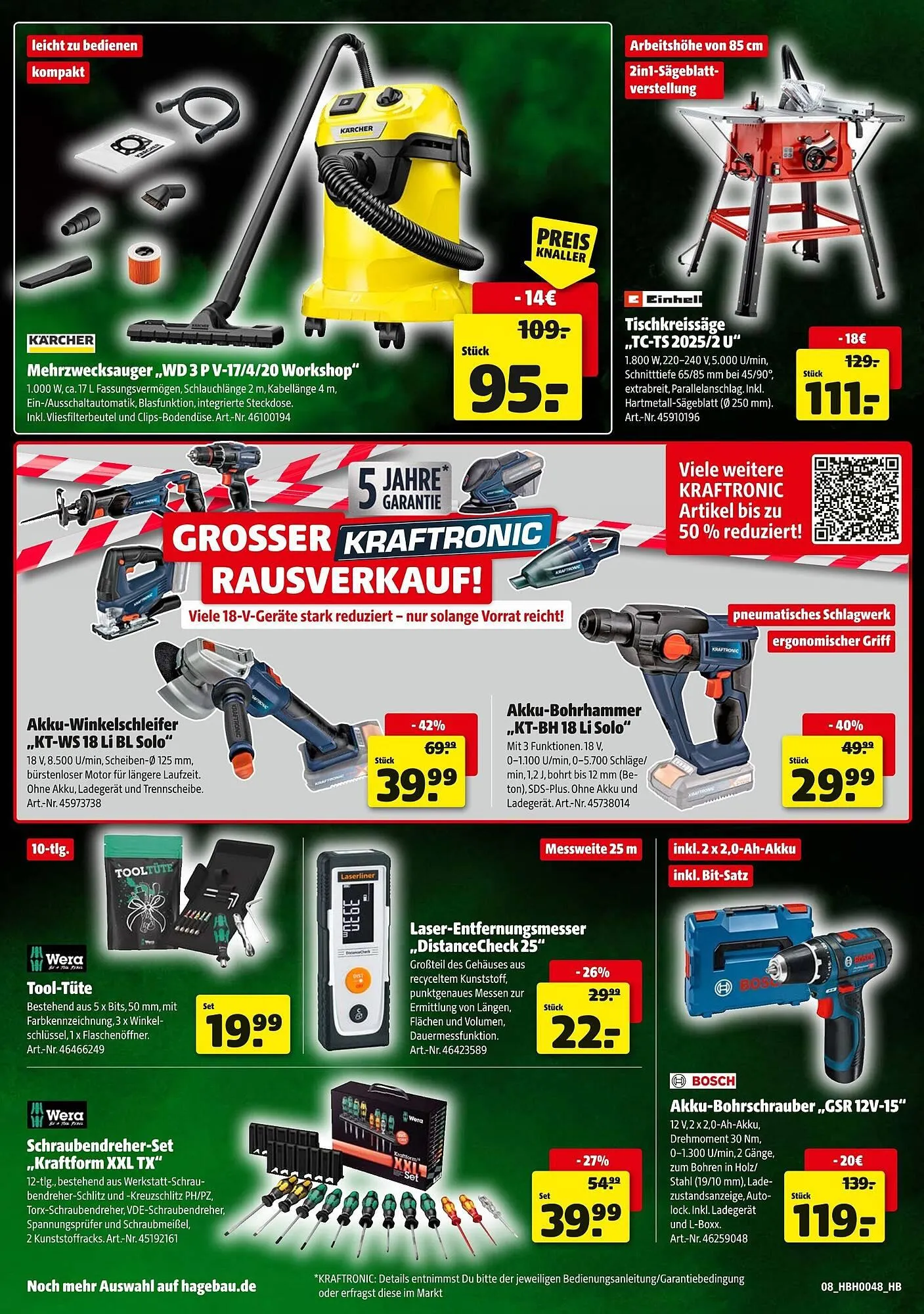 Hagebau Prospekt von 22. November bis 29. November 2025 - Prospekt seite 8