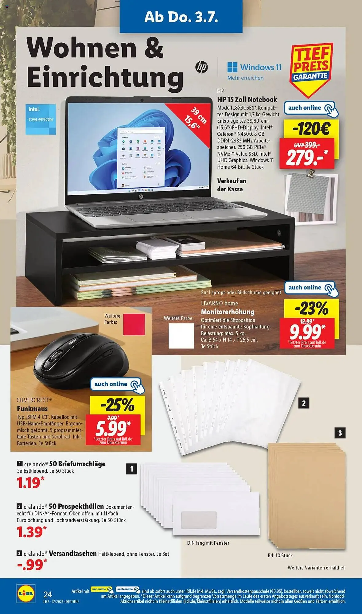 Lidl Prospekt von 30. Juni bis 5. Juli 2025 - Prospekt seite 12