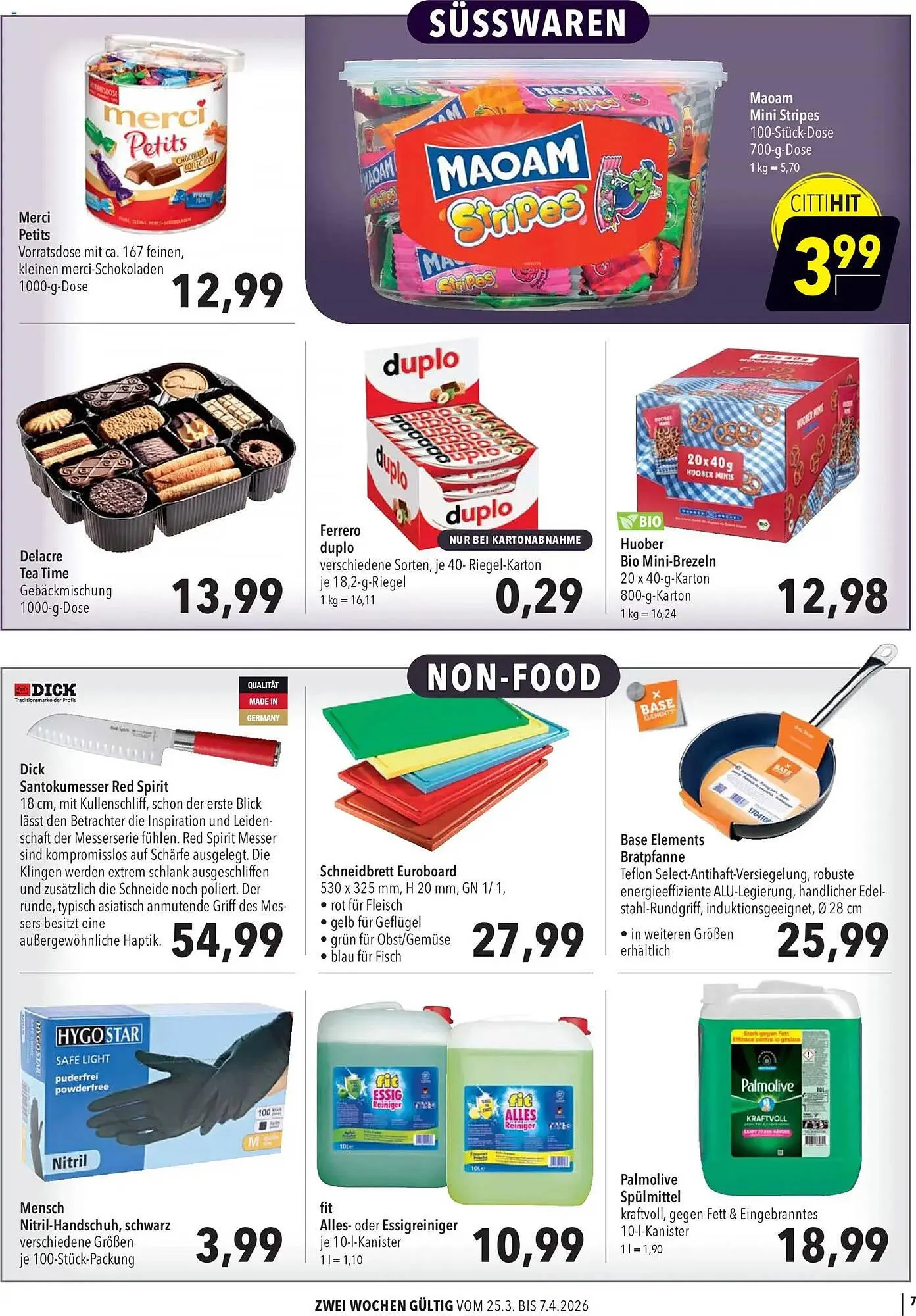 CITTI Markt Prospekt von 25. März bis 7. April 2026 - Prospekt seite 7