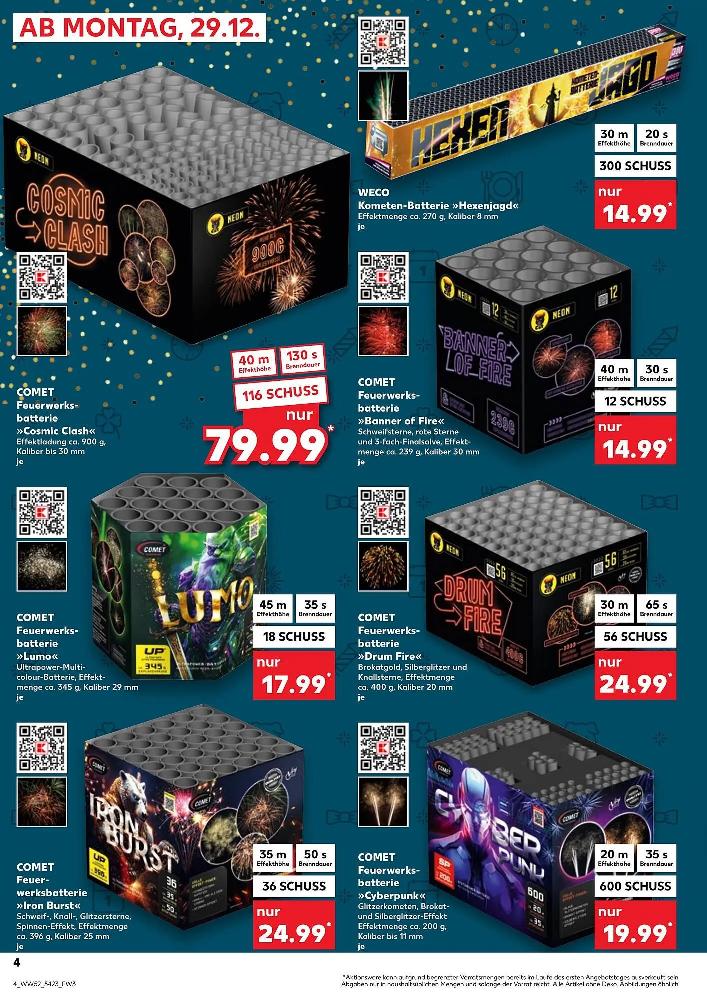 Kaufland Prospekt von 29. Dezember bis 31. Dezember 2025 - Prospekt seite 4