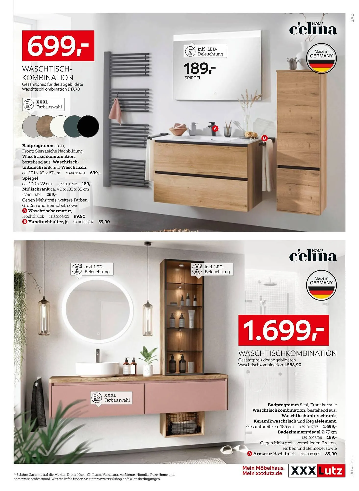 XXXLutz Prospekt von 31. März bis 13. April 2025 - Prospekt seite 33