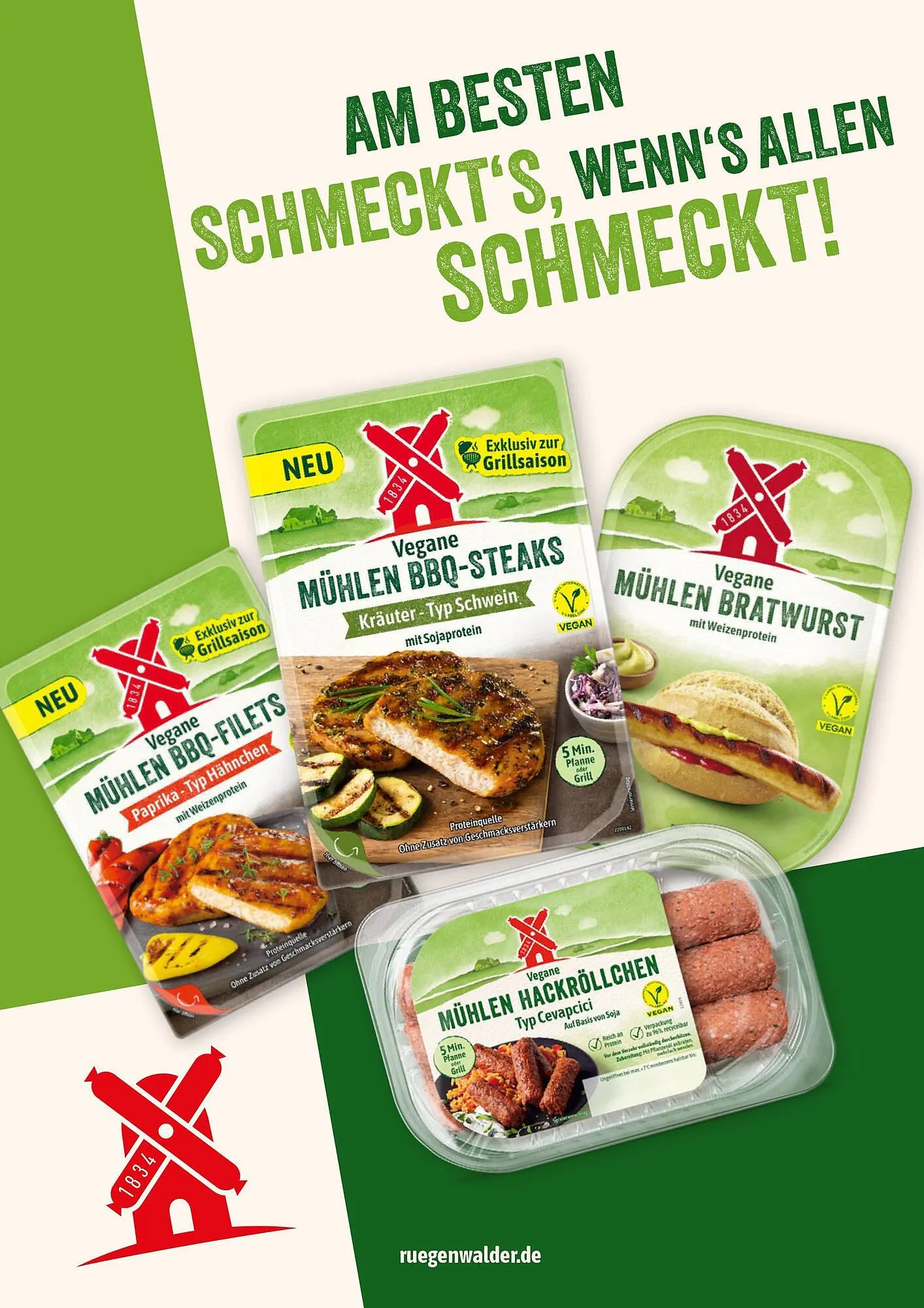 Rügenwalder Mühle: BBQ Klassiker von 3. Juni bis 24. Juni 2025 - Prospekt seite 1