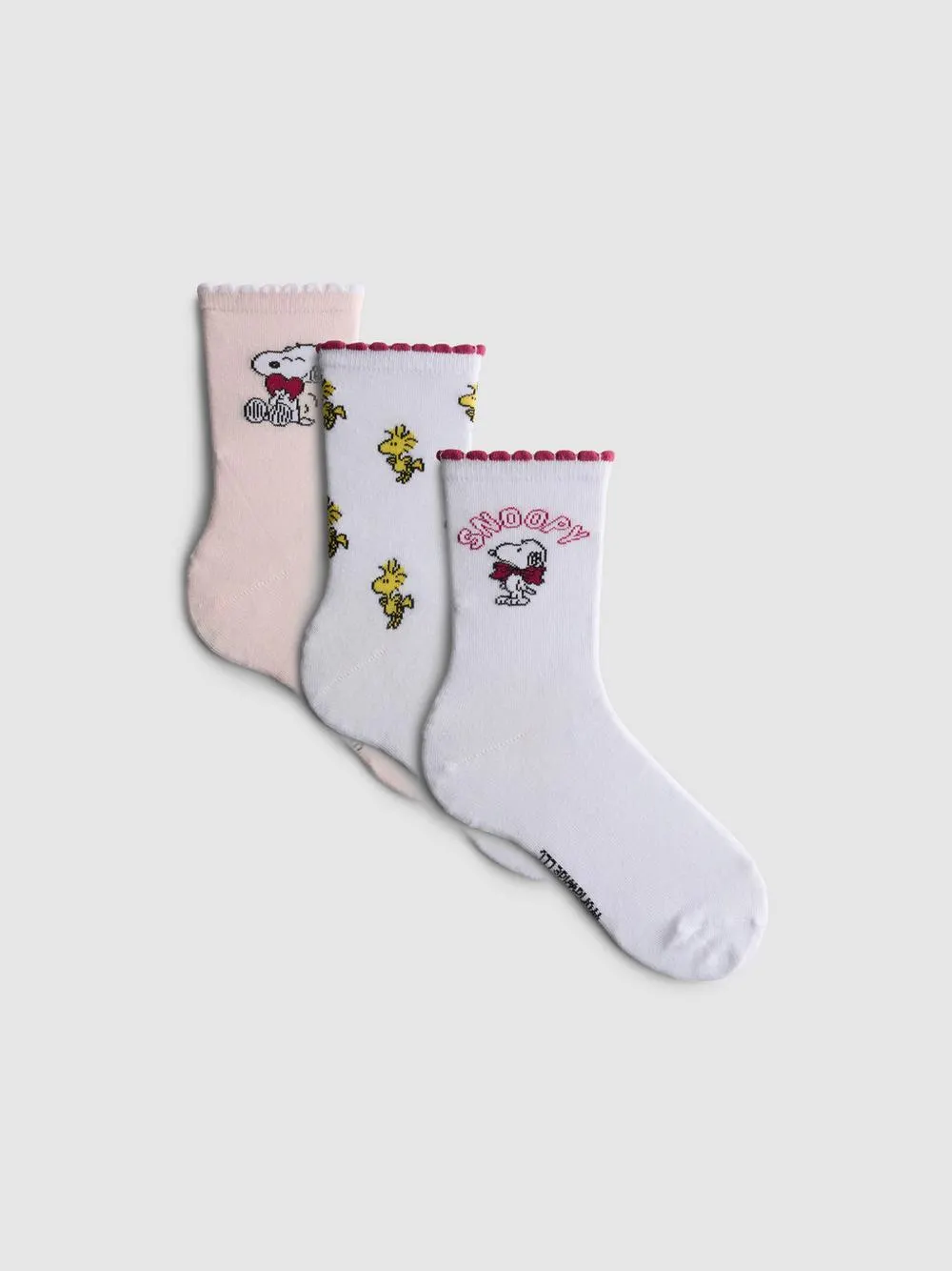 3er-Pack Snoopy-Socken