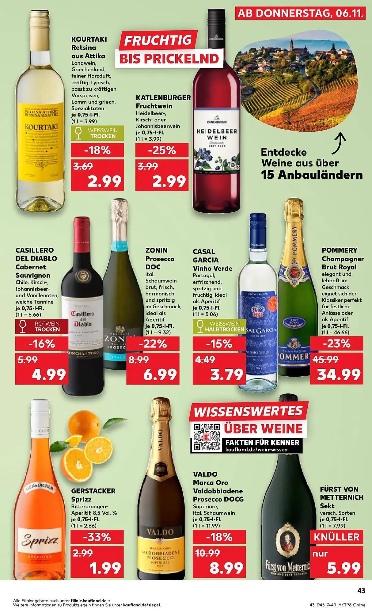 Kaufland Prospekt von 9. November bis 12. November 2025 - Prospekt seite 43