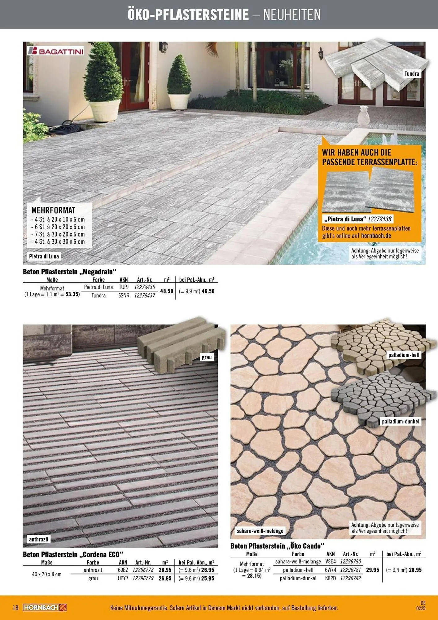 Hornbach Prospekt von 9. April bis 15. April 2025 - Prospekt seite 18